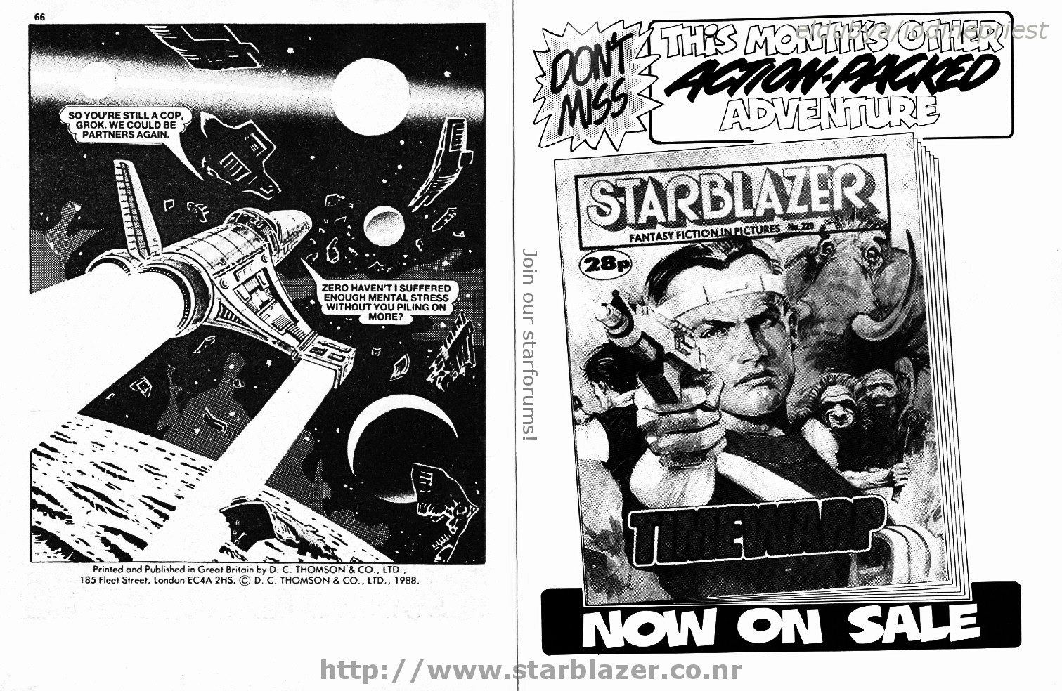 Read online Starblazer comic -  Issue #221 - 35