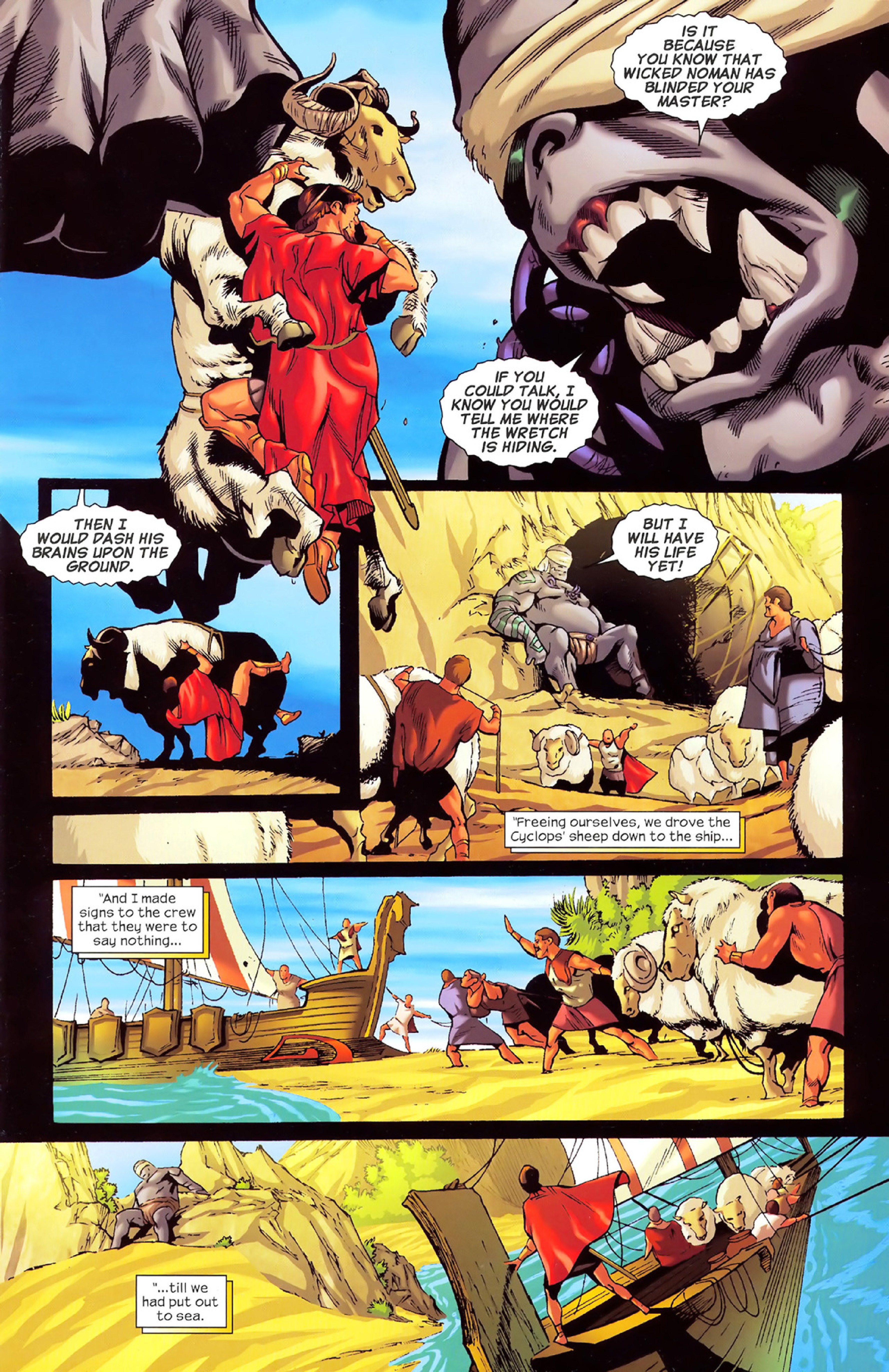 Read online The Odyssey comic -  Issue #3 - 10