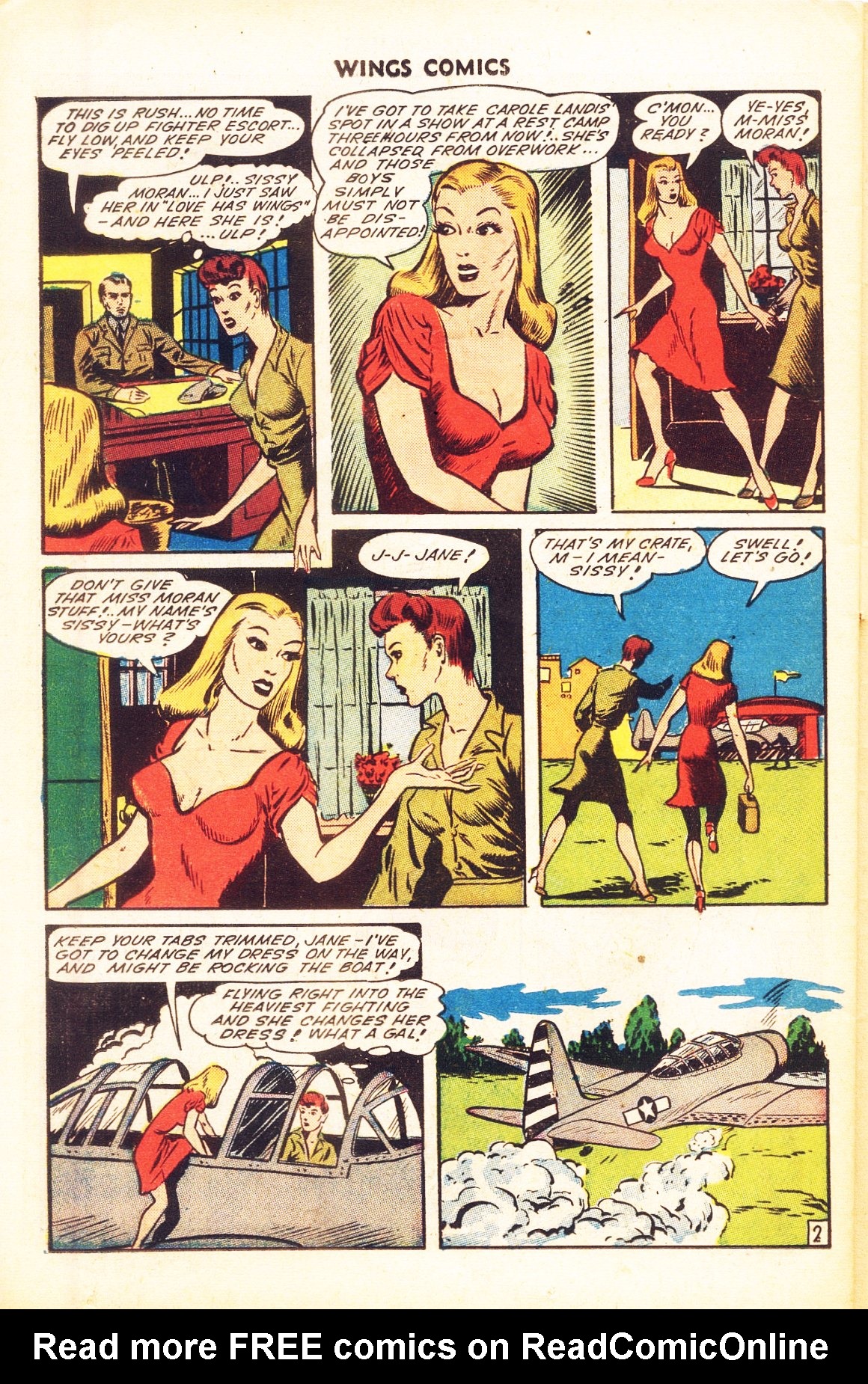 Read online Wings Comics comic -  Issue #50 - 38