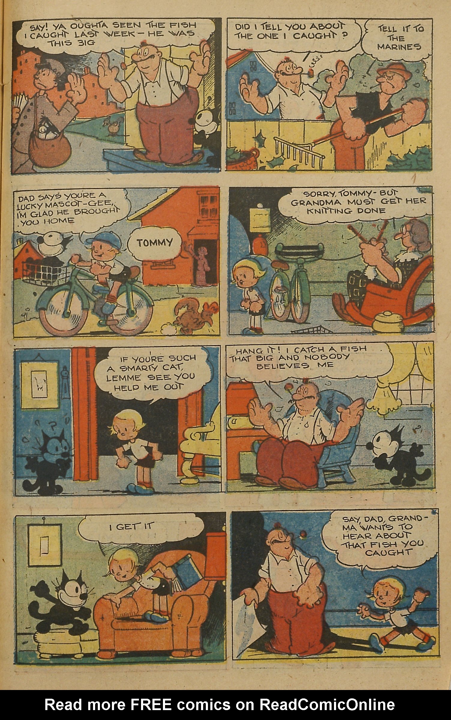 Read online Felix the Cat (1951) comic -  Issue #37 - 76