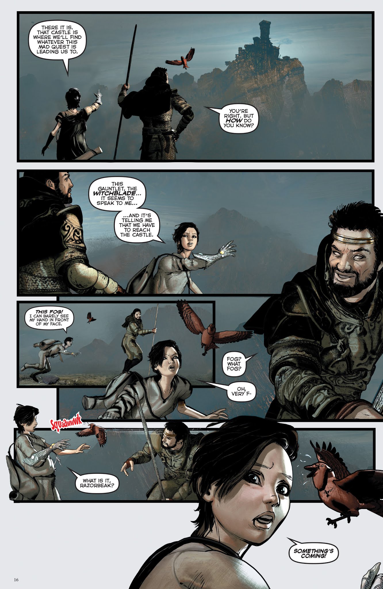 Read online Medieval Spawn and Witchblade comic -  Issue #3 - 18