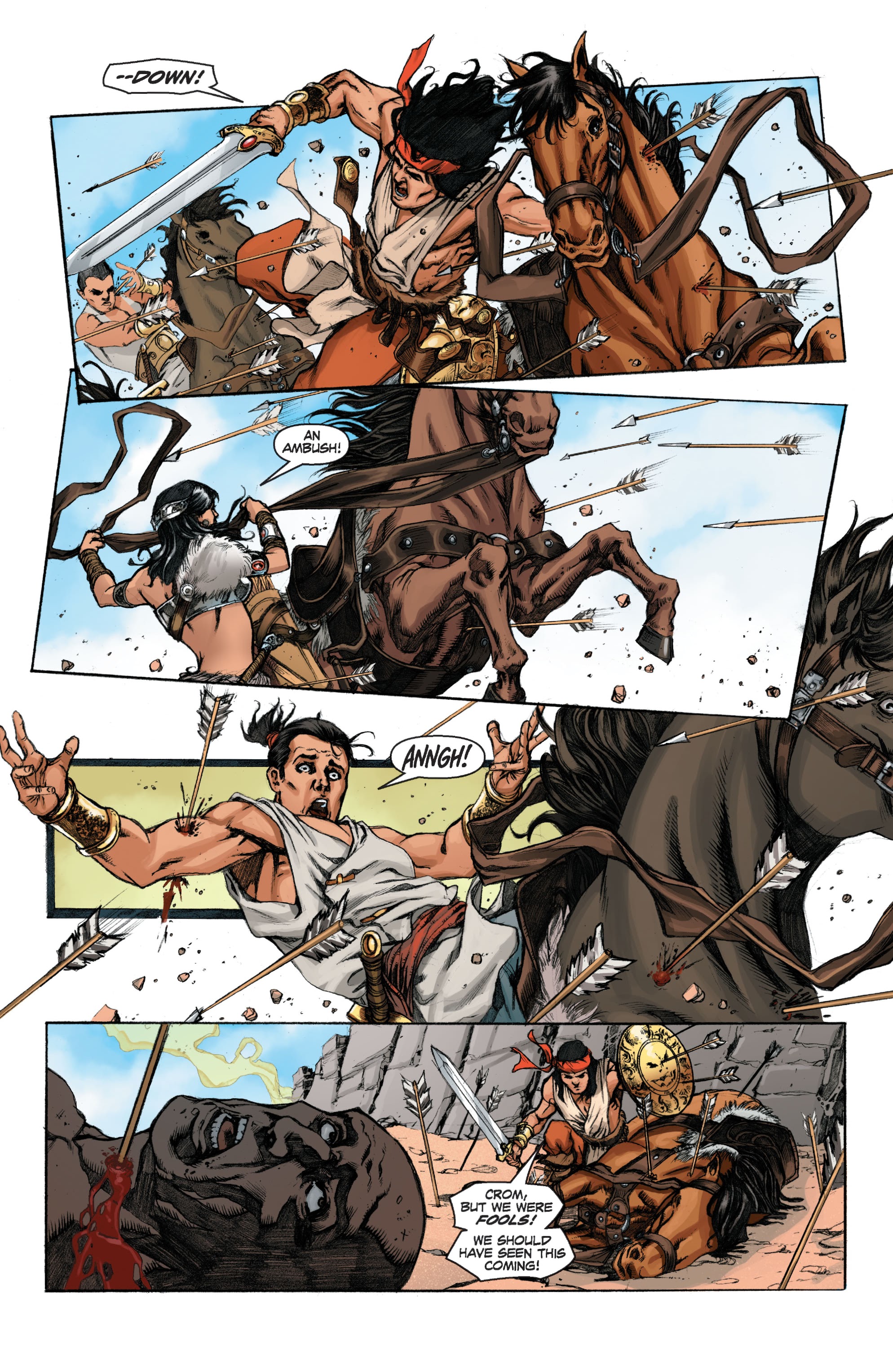 Read online Conan Chronicles Epic Collection comic -  Issue # TPB Blood In His Wake (Part 2) - 69