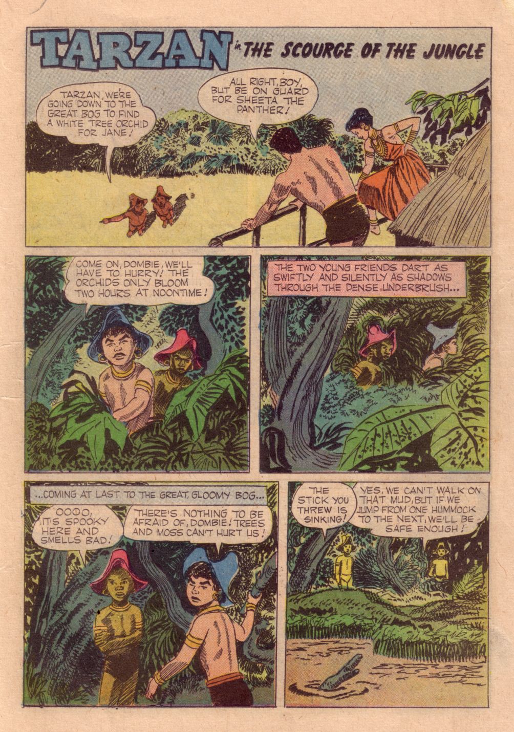 Read online Tarzan (1948) comic -  Issue #105 - 19