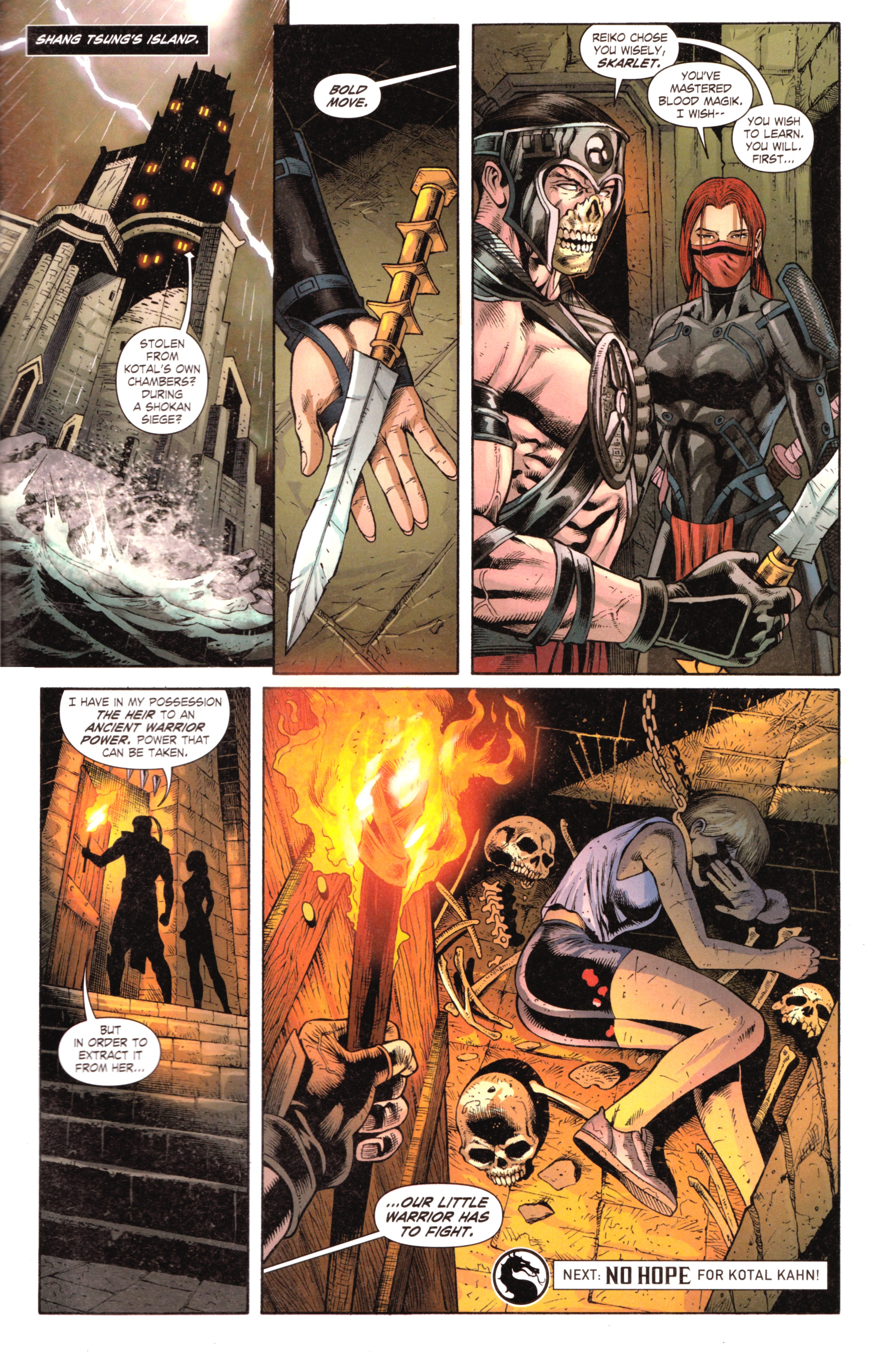 Read online Mortal Kombat X [II] comic -  Issue #6 - 37
