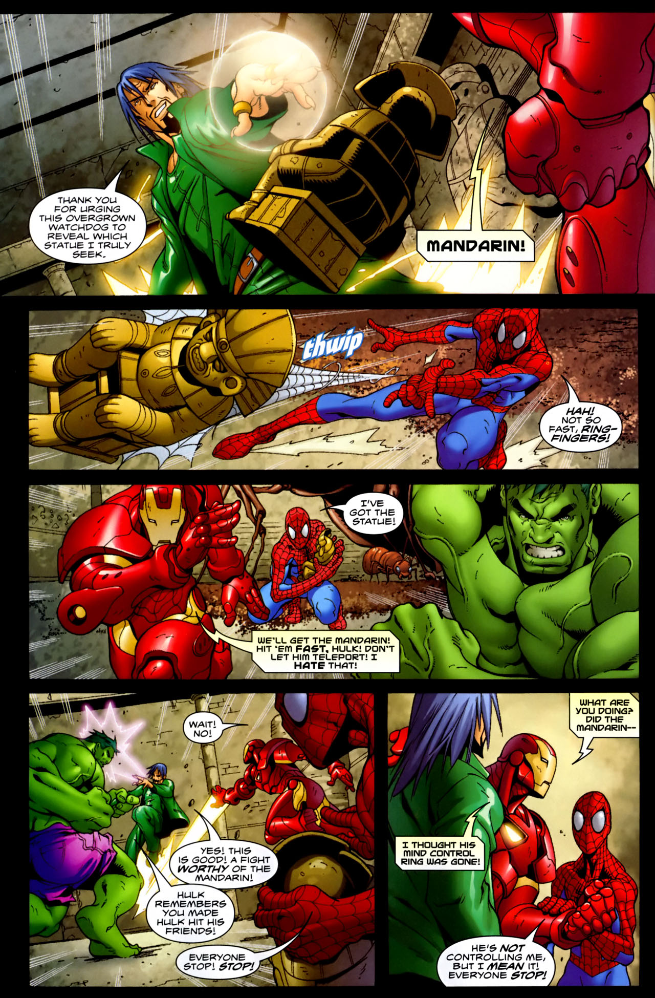 Read online Marvel Adventures: Iron Man, Hulk, and Spider-Man comic -  Issue # Full - 22