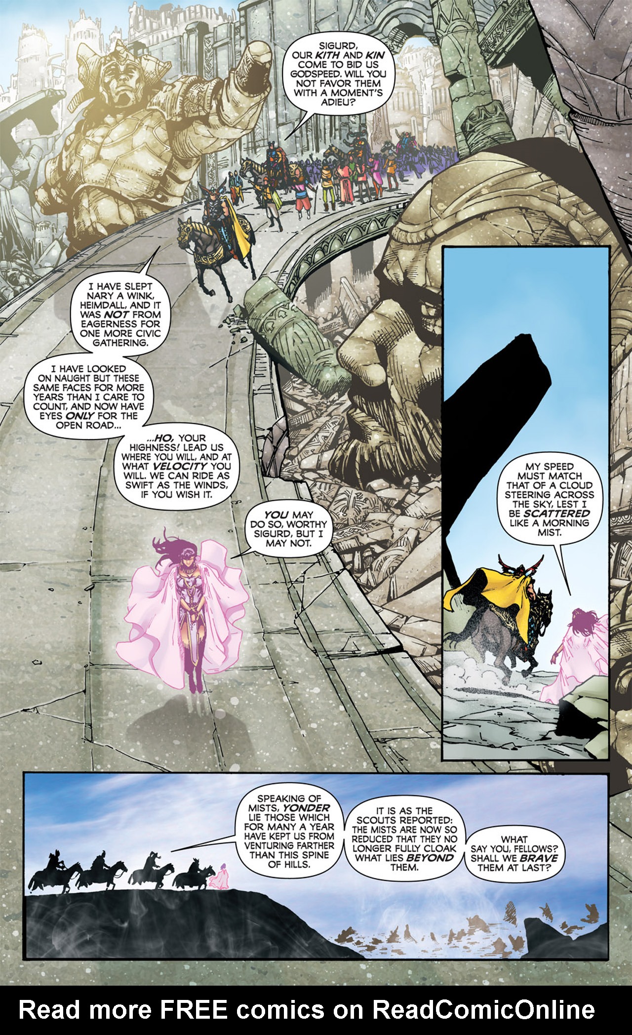 Read online Kirby: Genesis - Dragonsbane comic -  Issue #1 - 15