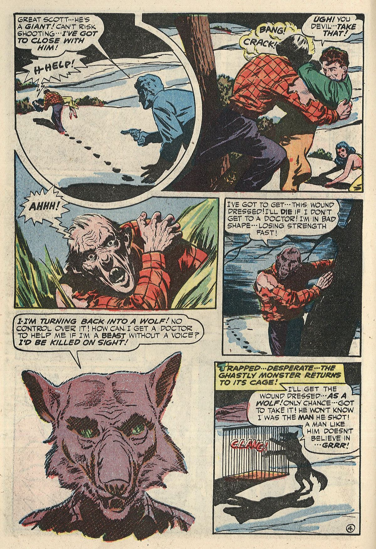 Read online Adventures Into The Unknown comic -  Issue #1 - 6