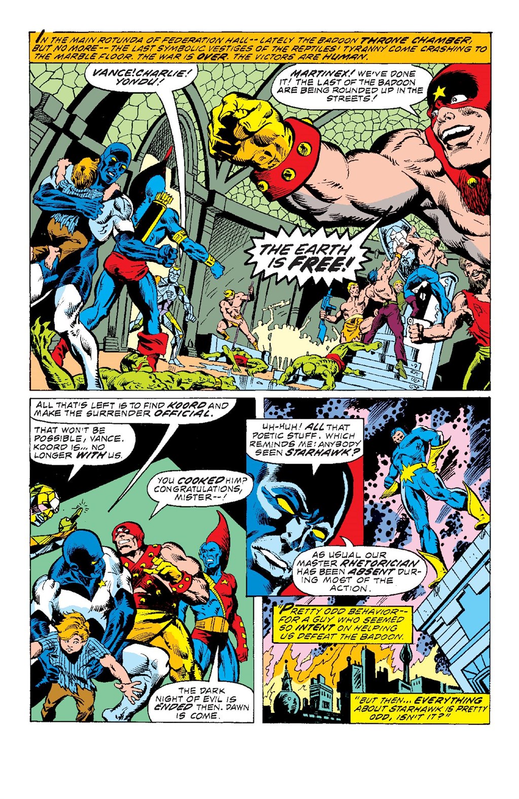 Read online Guardians of the Galaxy Epic Collection: Earth Shall Overcome comic -  Issue # TPB (Part 2) - 82