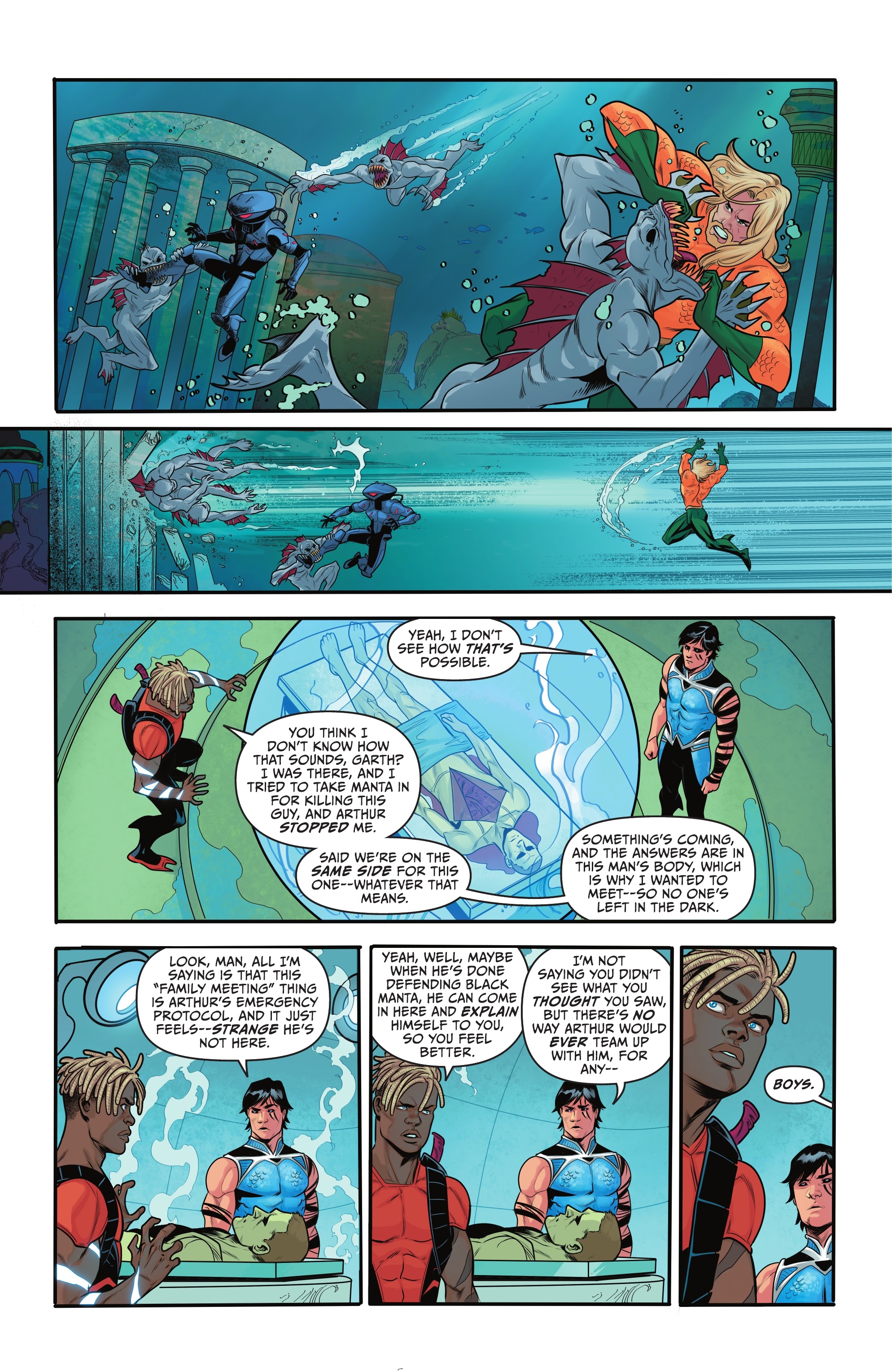 Read online Aquamen comic -  Issue #2 - 12