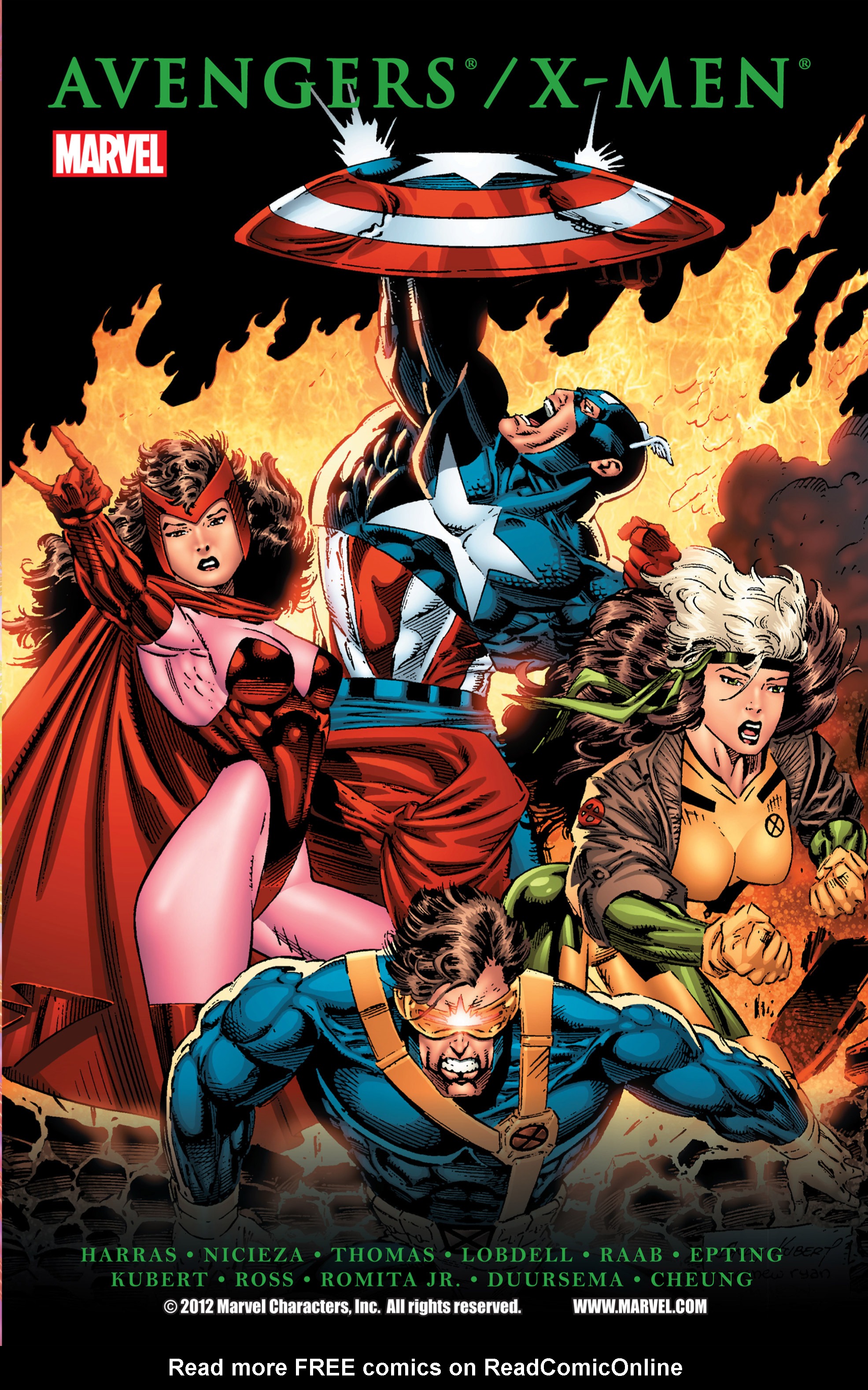 Read online Avengers: Avengers/X-Men - Bloodties comic -  Issue # TPB (Part 1) - 1