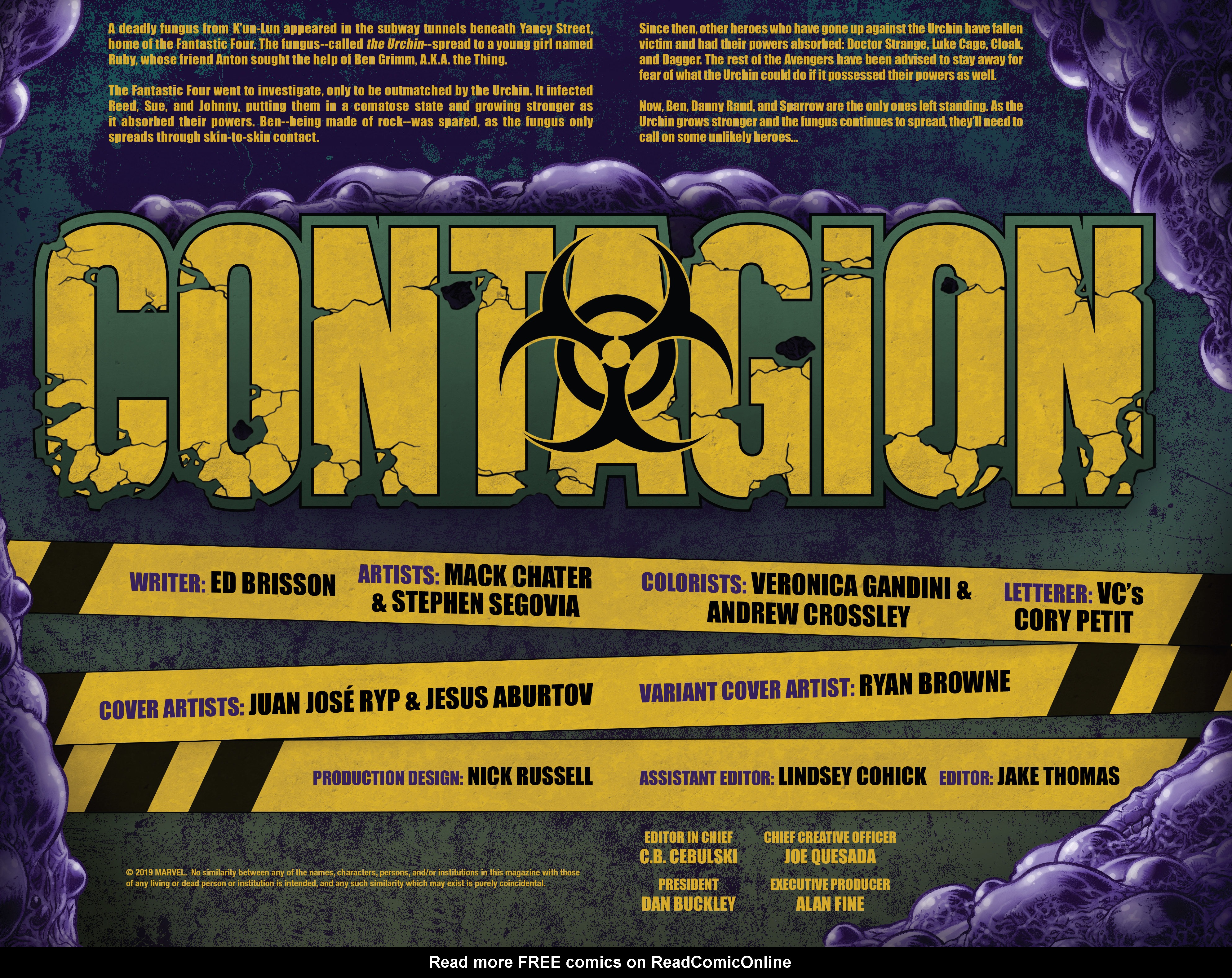 Read online Contagion comic -  Issue #3 - 7