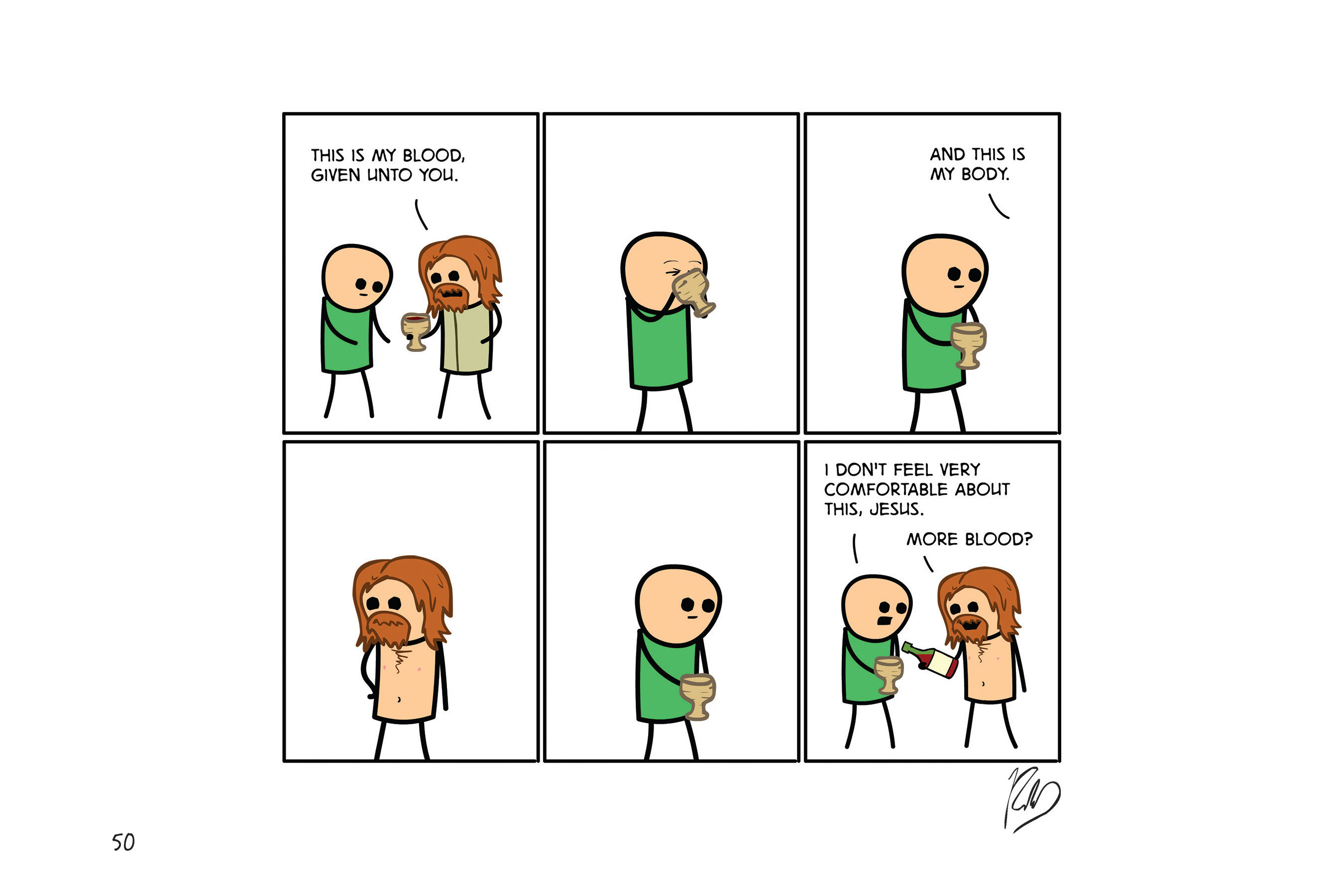 Read online Cyanide & Happiness: Stab Factory comic -  Issue # TPB - 50