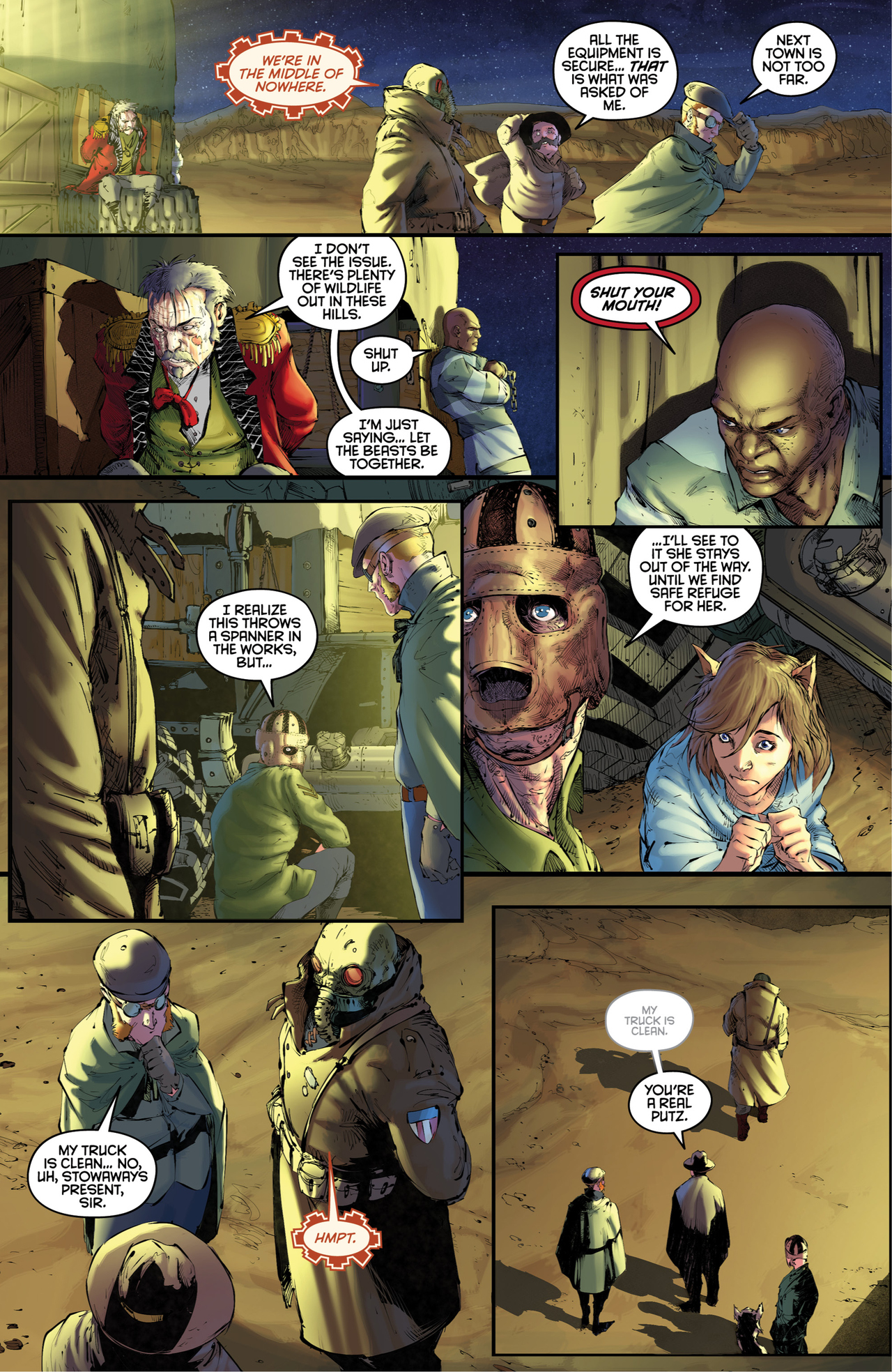 Read online Broken Gargoyles comic -  Issue #2 - 7