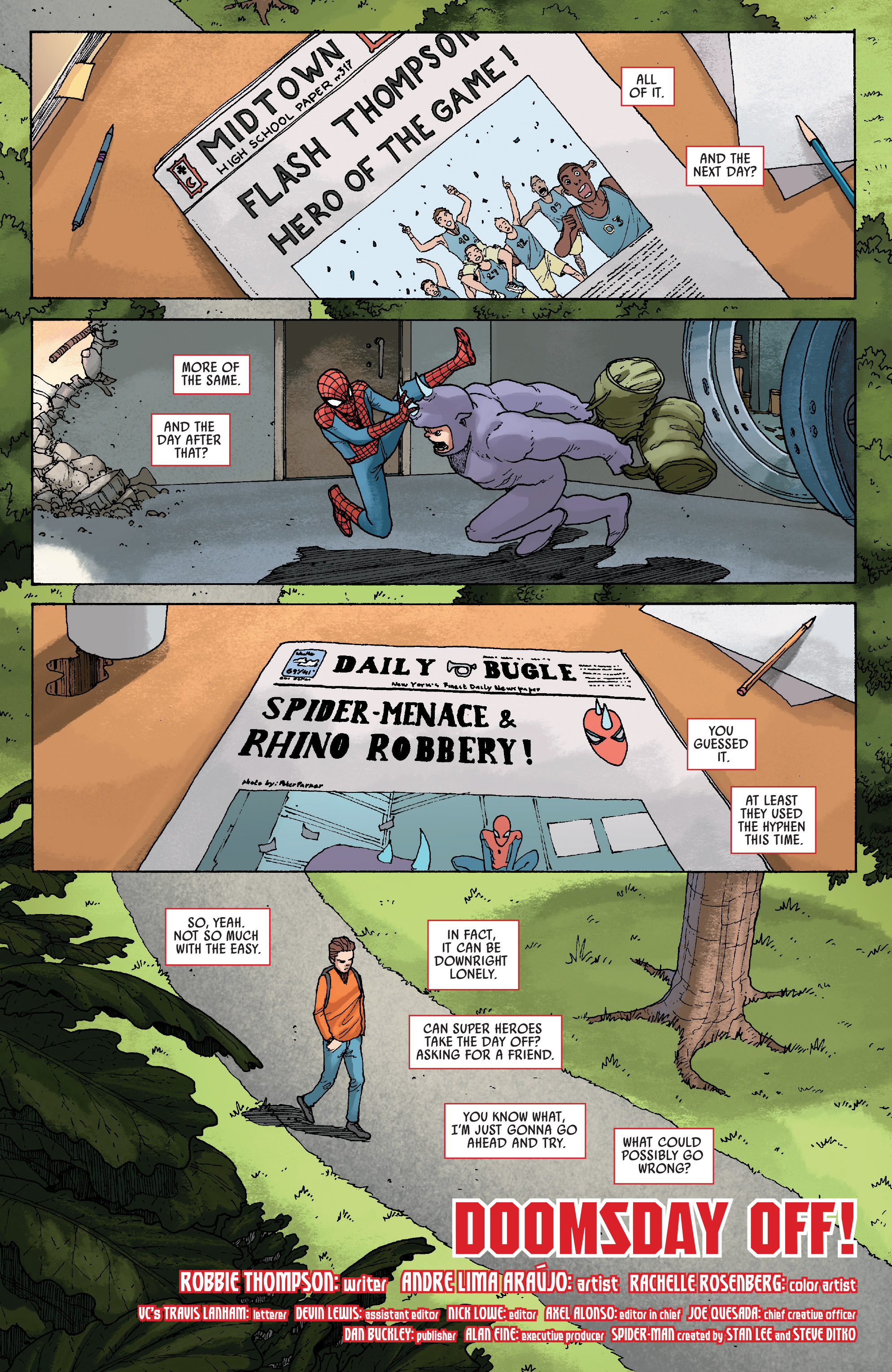 Read online Spidey (2016) comic -  Issue #4 - 4