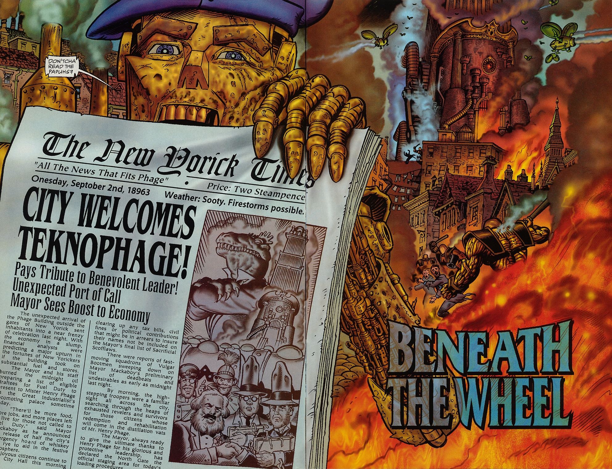 Read online Neil Gaiman's Teknophage comic -  Issue #2 - 8