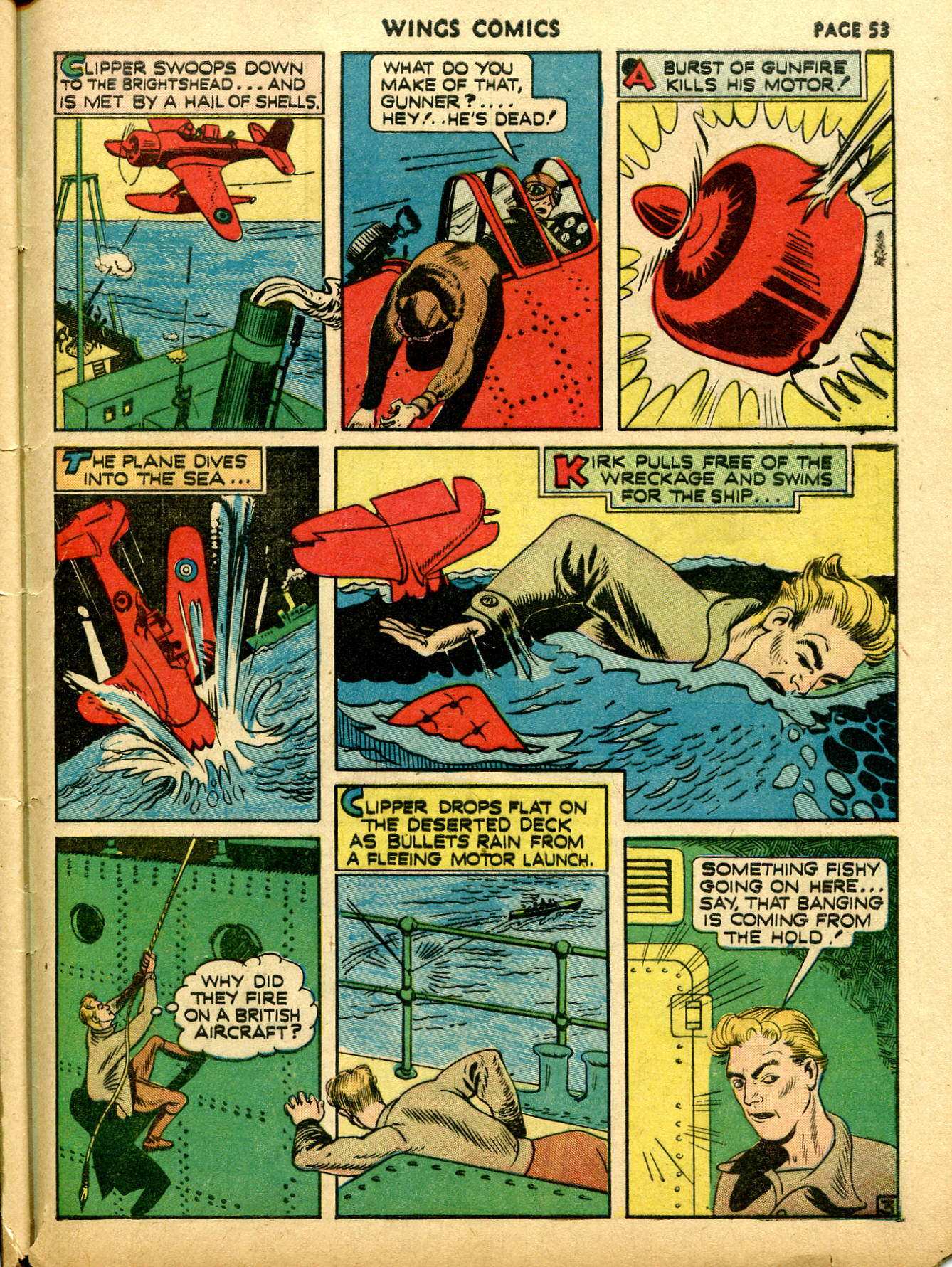Read online Wings Comics comic -  Issue #12 - 55