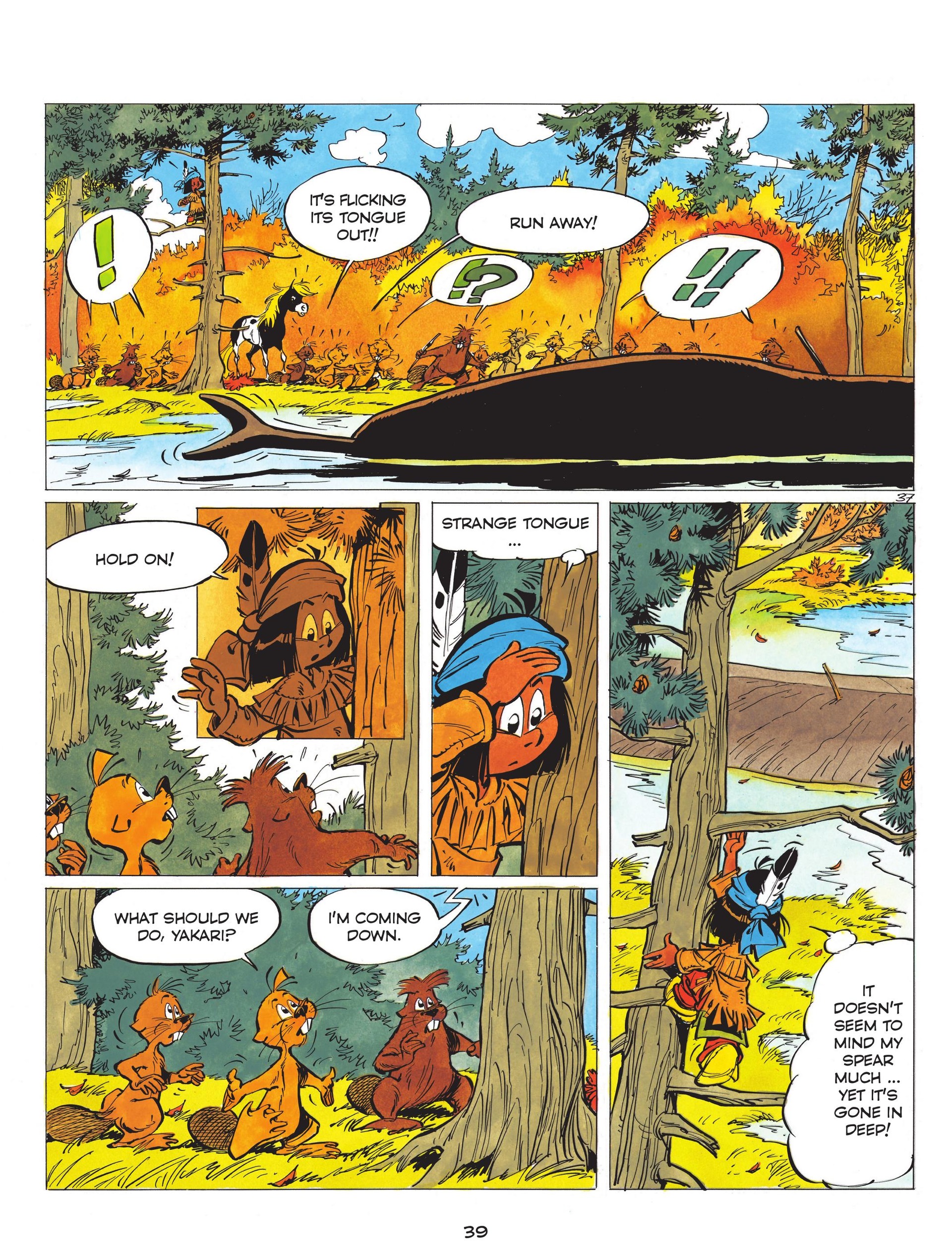 Read online Yakari comic -  Issue #16 - 41