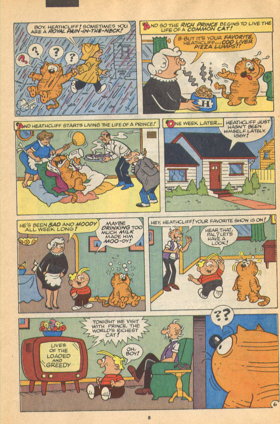 Read online Heathcliff comic -  Issue #37 - 10