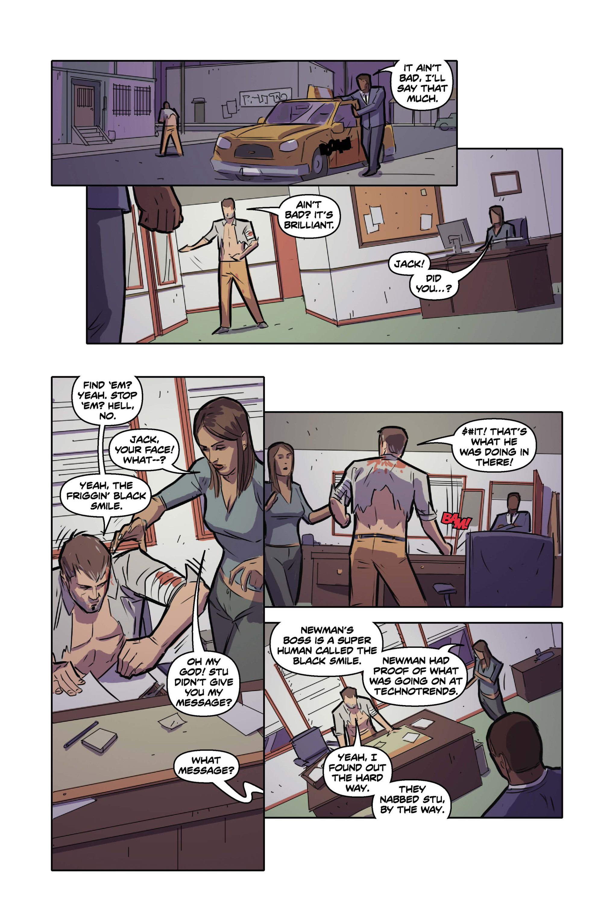 Read online Jack Hammer comic -  Issue #4 - 10