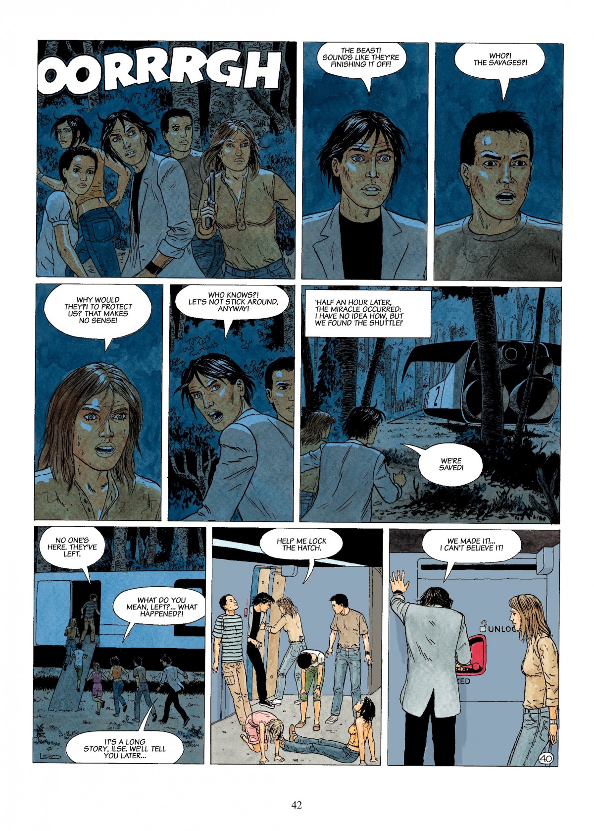 Read online The Survivors comic -  Issue #1 - 42