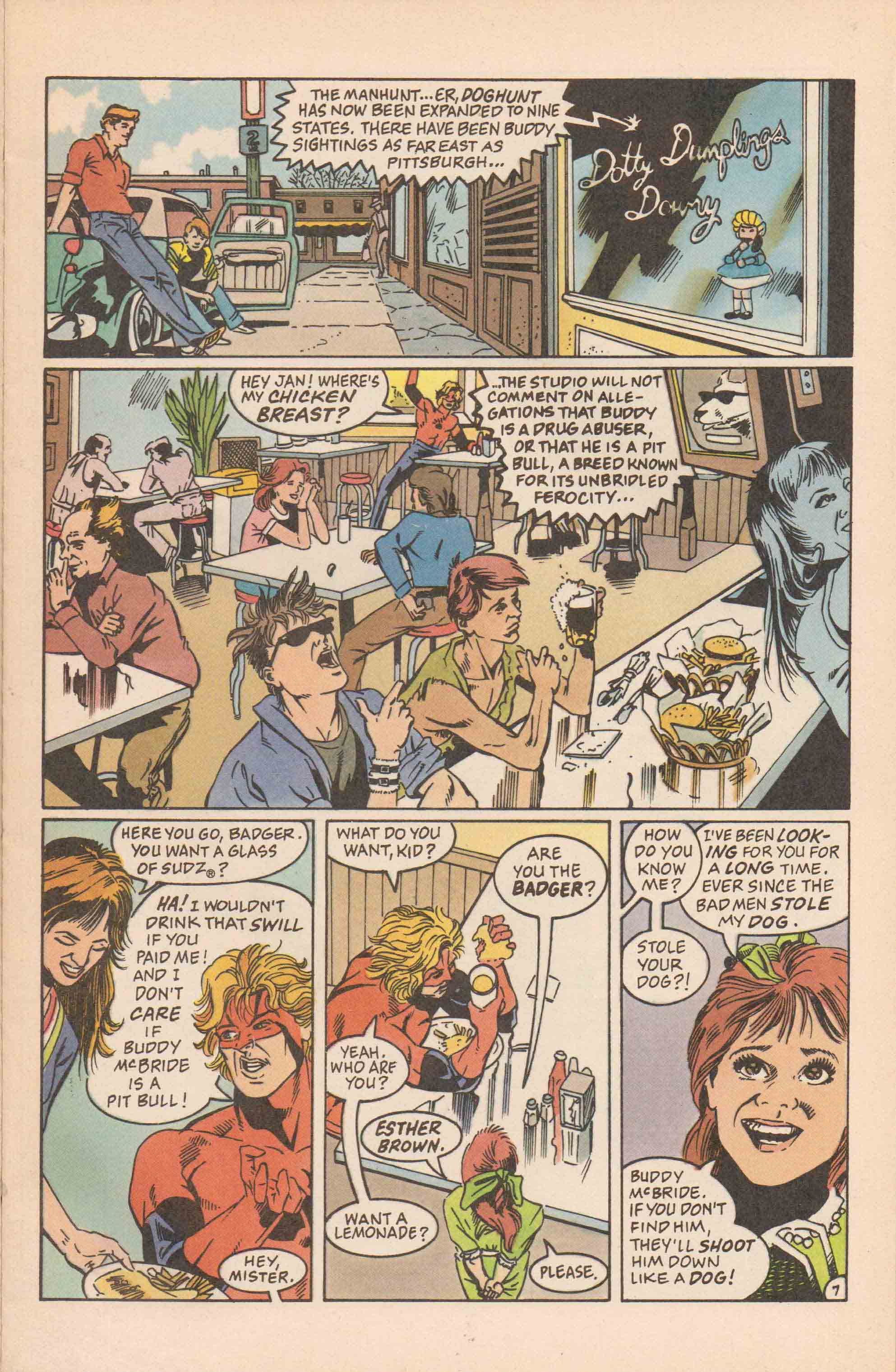 Read online The Badger comic -  Issue #39 - 8