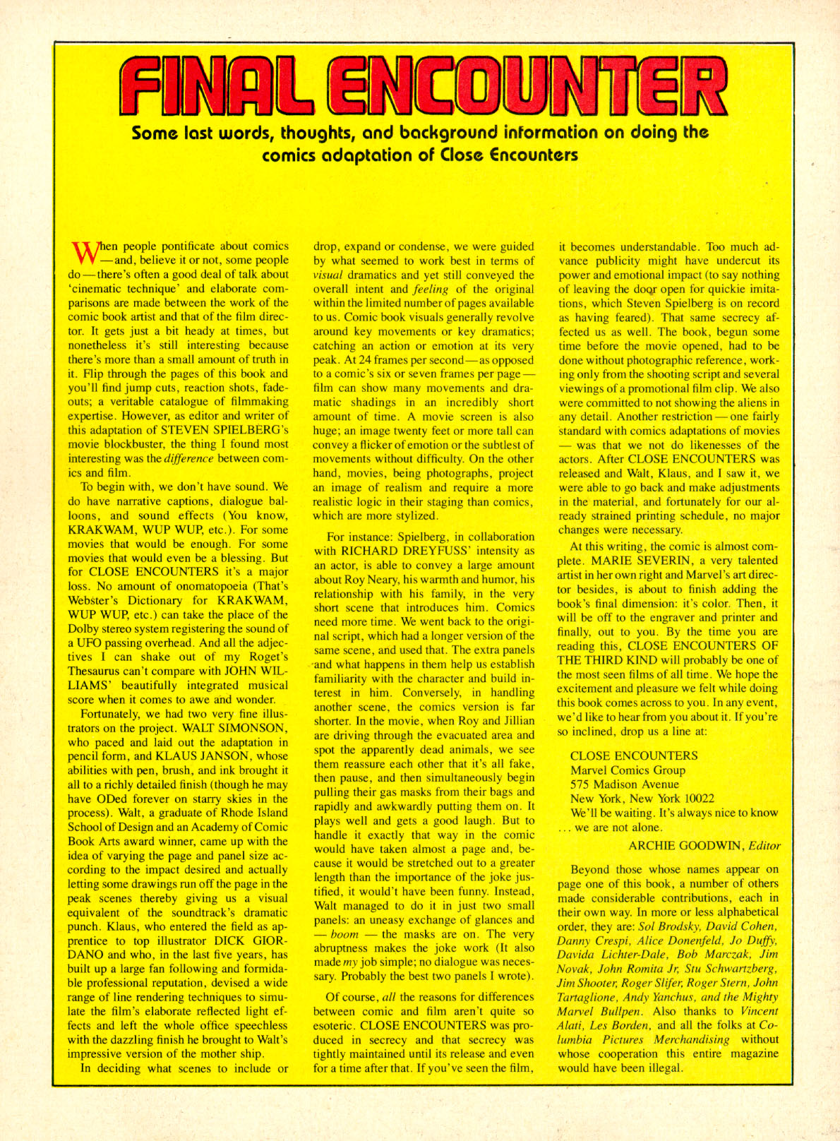 Read online Marvel Comics Super Special comic -  Issue #3 - 49