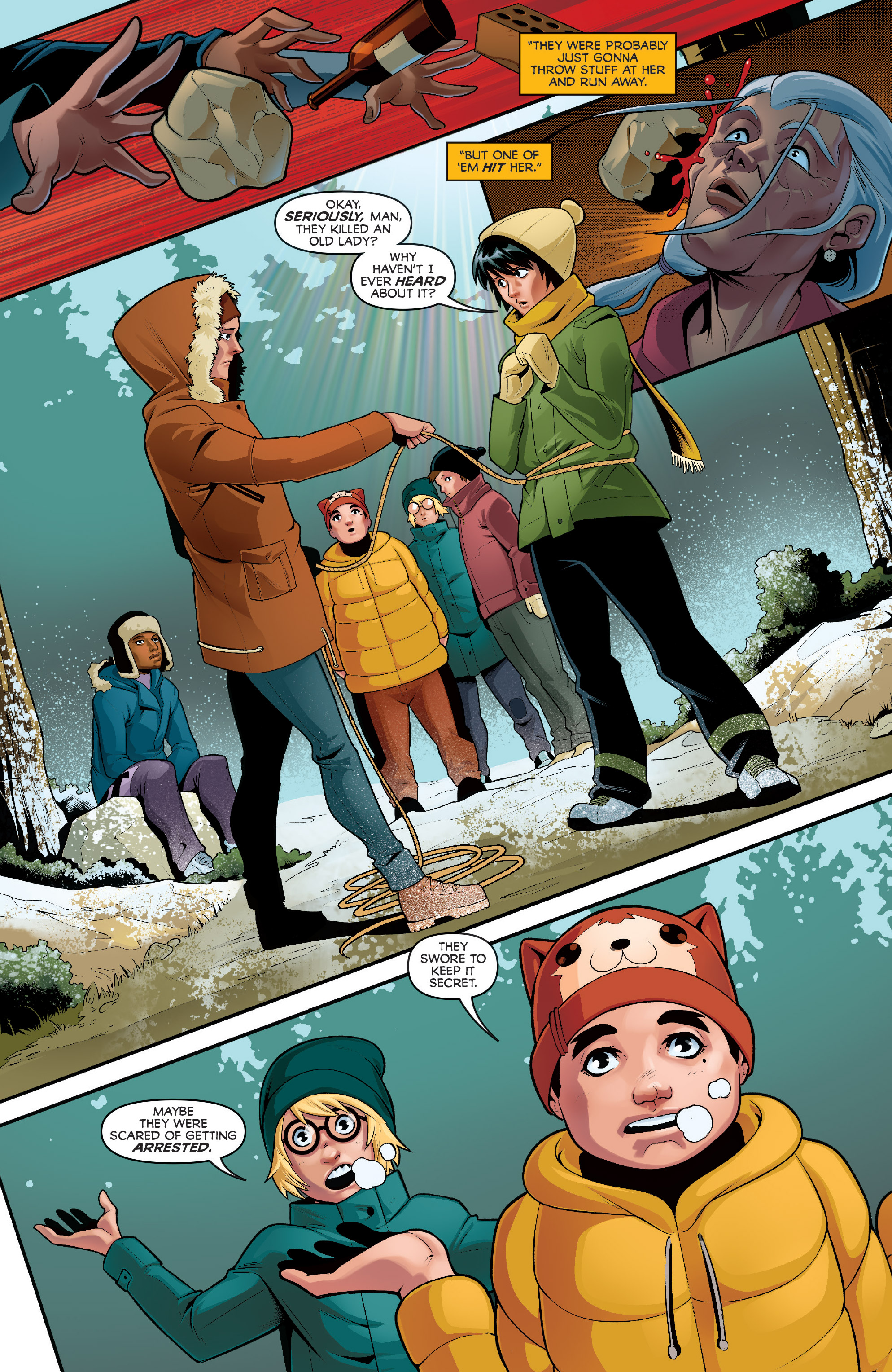 Read online Grimm Fairy Tales 2019 Holiday Special comic -  Issue # Full - 20