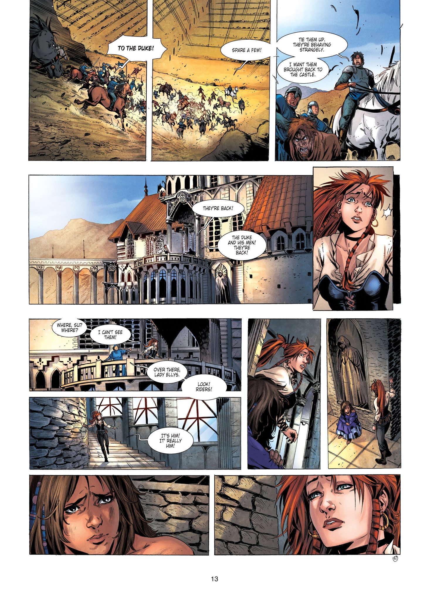 Read online Chronicles of the Dragon Knights comic -  Issue #12 - 13