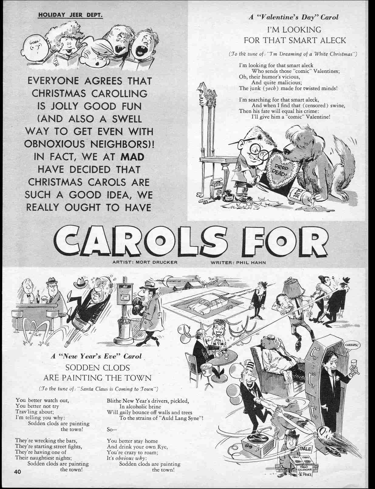 Read online MAD comic -  Issue #58 - 42