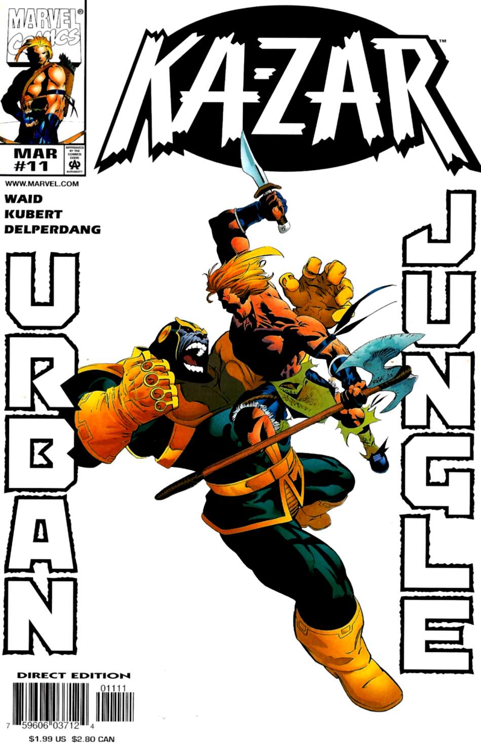 Read online Ka-Zar (1997) comic -  Issue #11 - 1