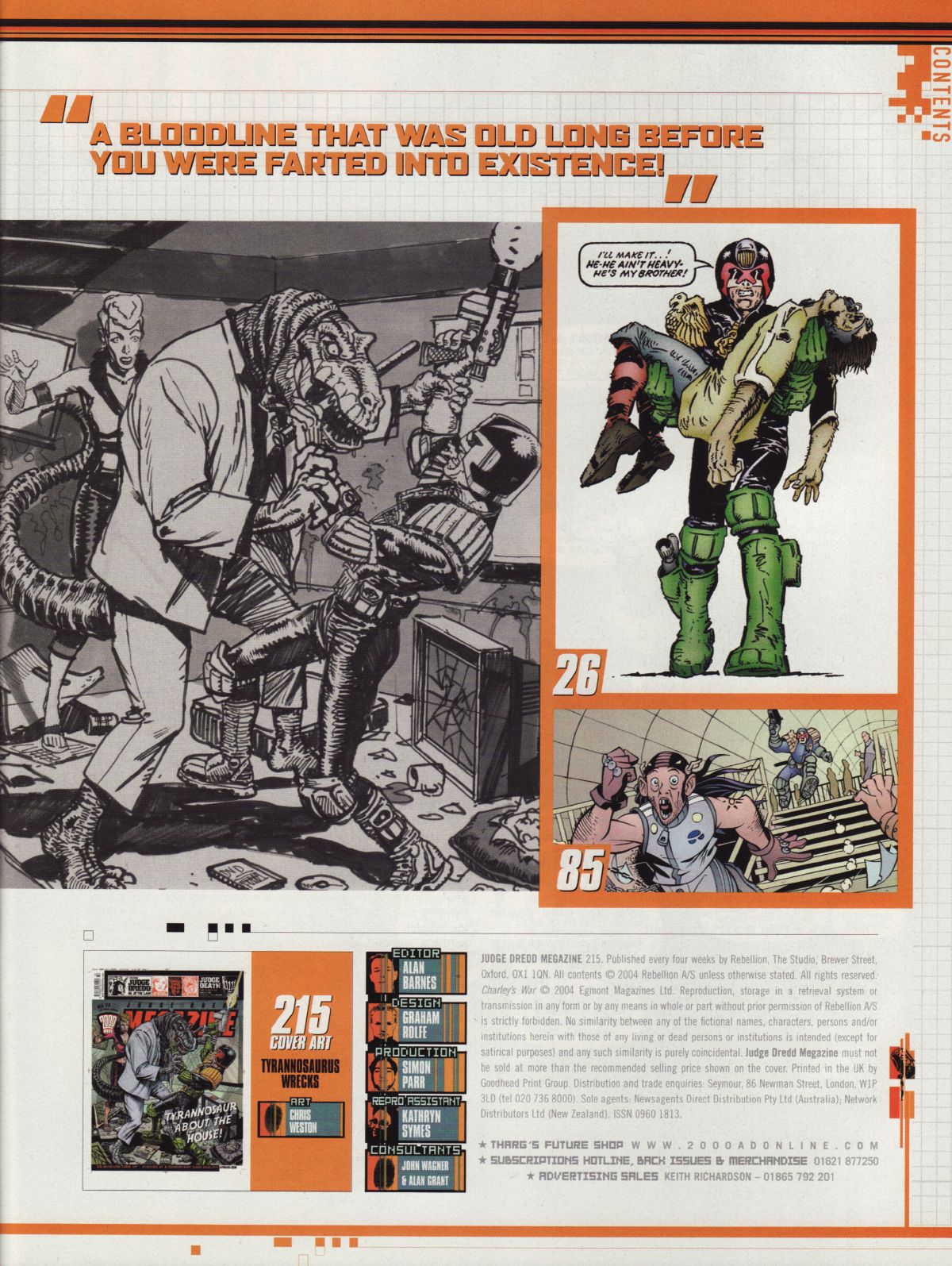 Judge Dredd Megazine (Vol. 5) issue 215 - Page 3