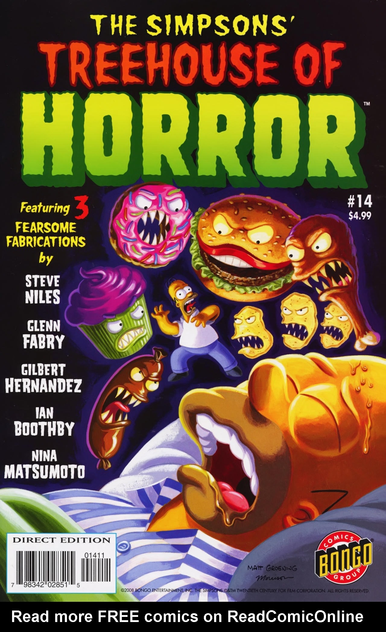 Read online Treehouse of Horror comic -  Issue #14 - 2