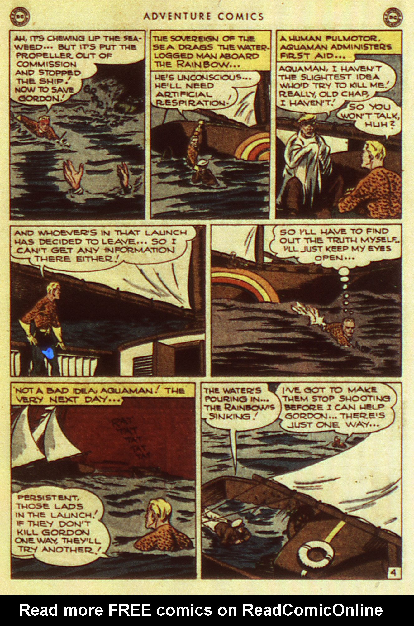 Read online Adventure Comics (1938) comic -  Issue #105 - 35