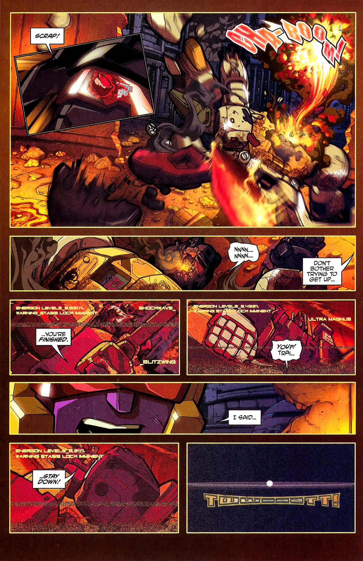 Read online Transformers: Generation 1 (2003) comic -  Issue #4 - 20