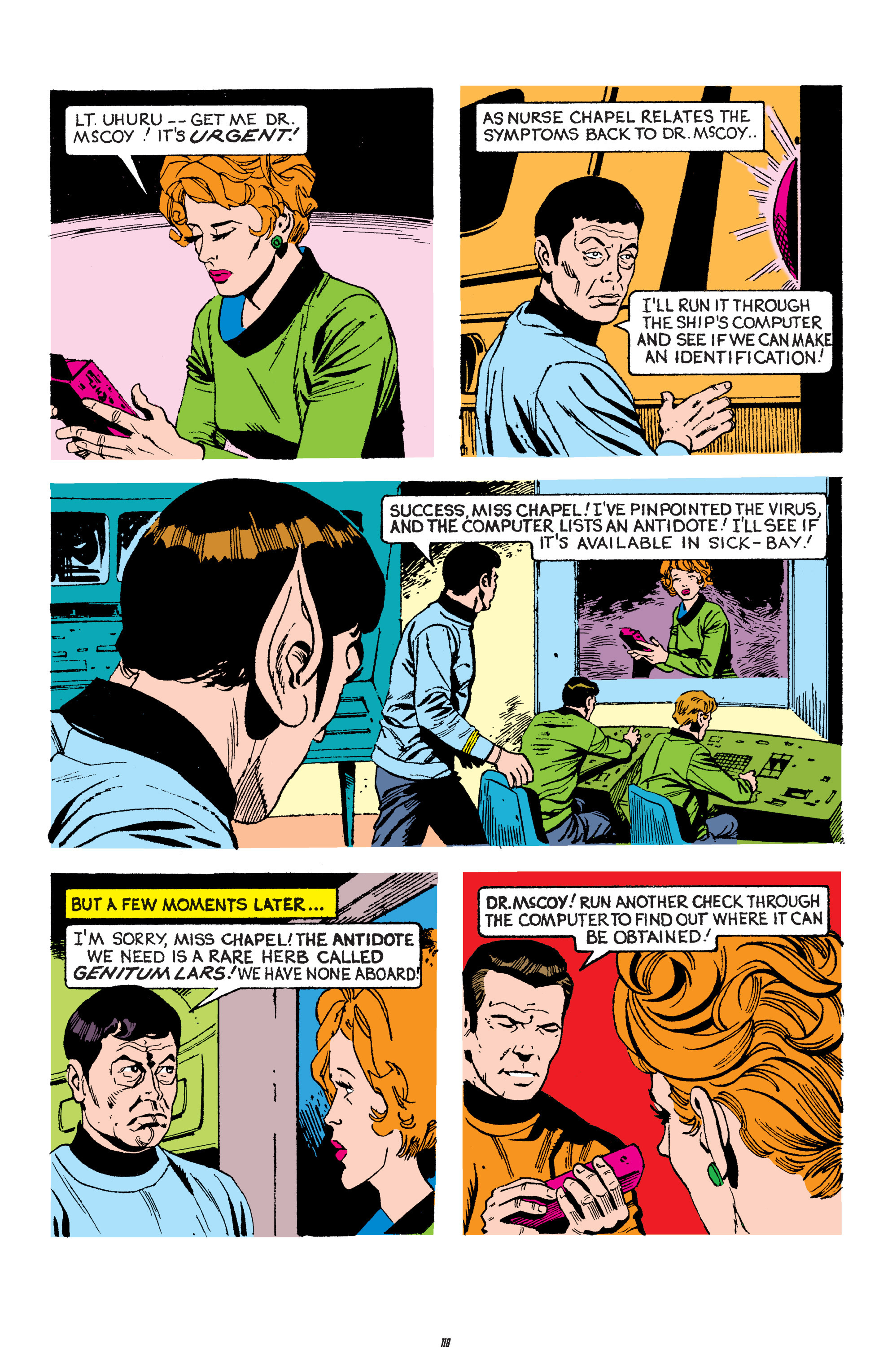 Read online Star Trek Archives comic -  Issue # TPB 4 - 118