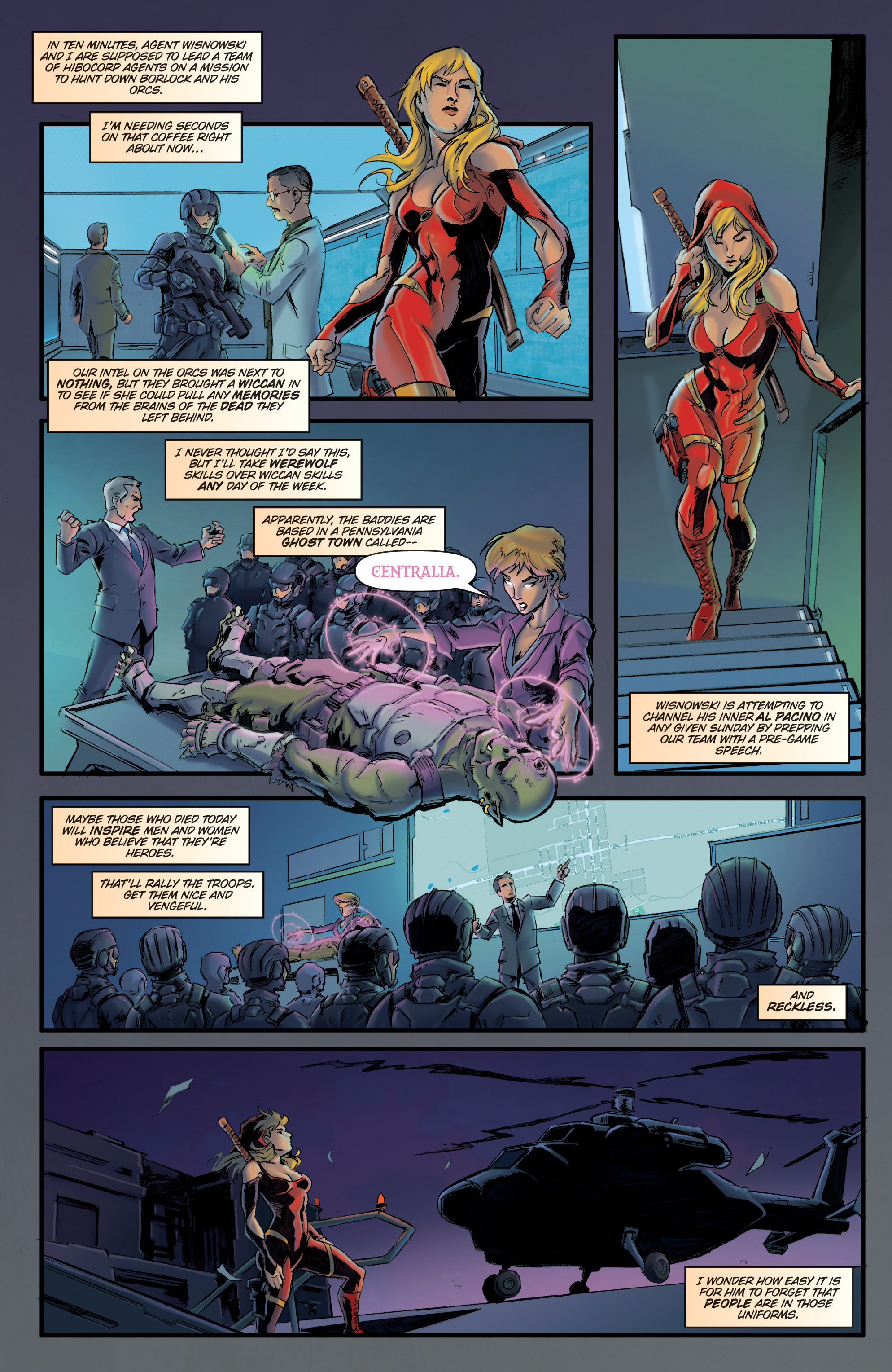 Read online Grimm Fairy Tales presents Code Red comic -  Issue # TPB - 55