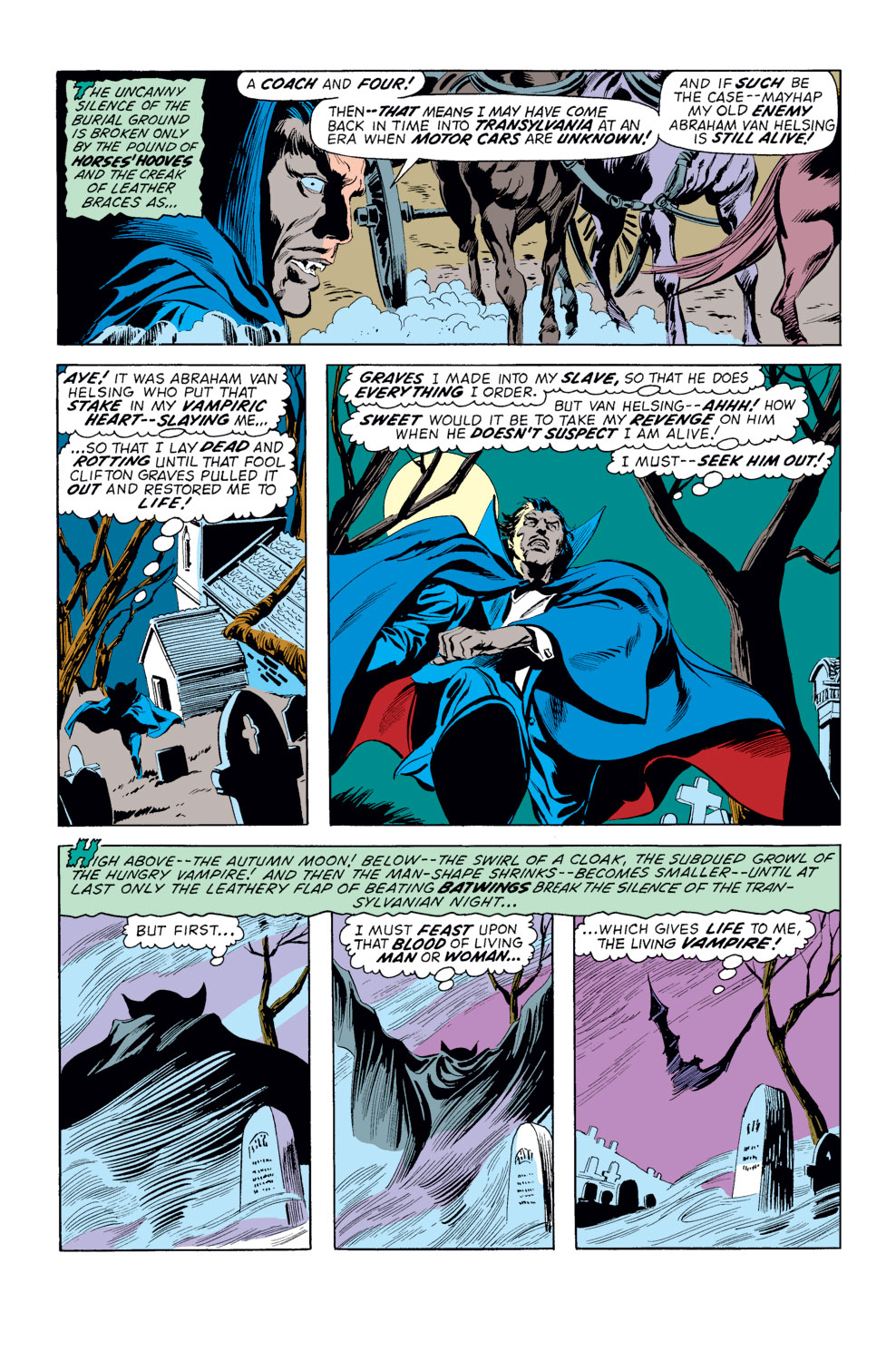 Read online Tomb of Dracula (1972) comic -  Issue #5 - 9