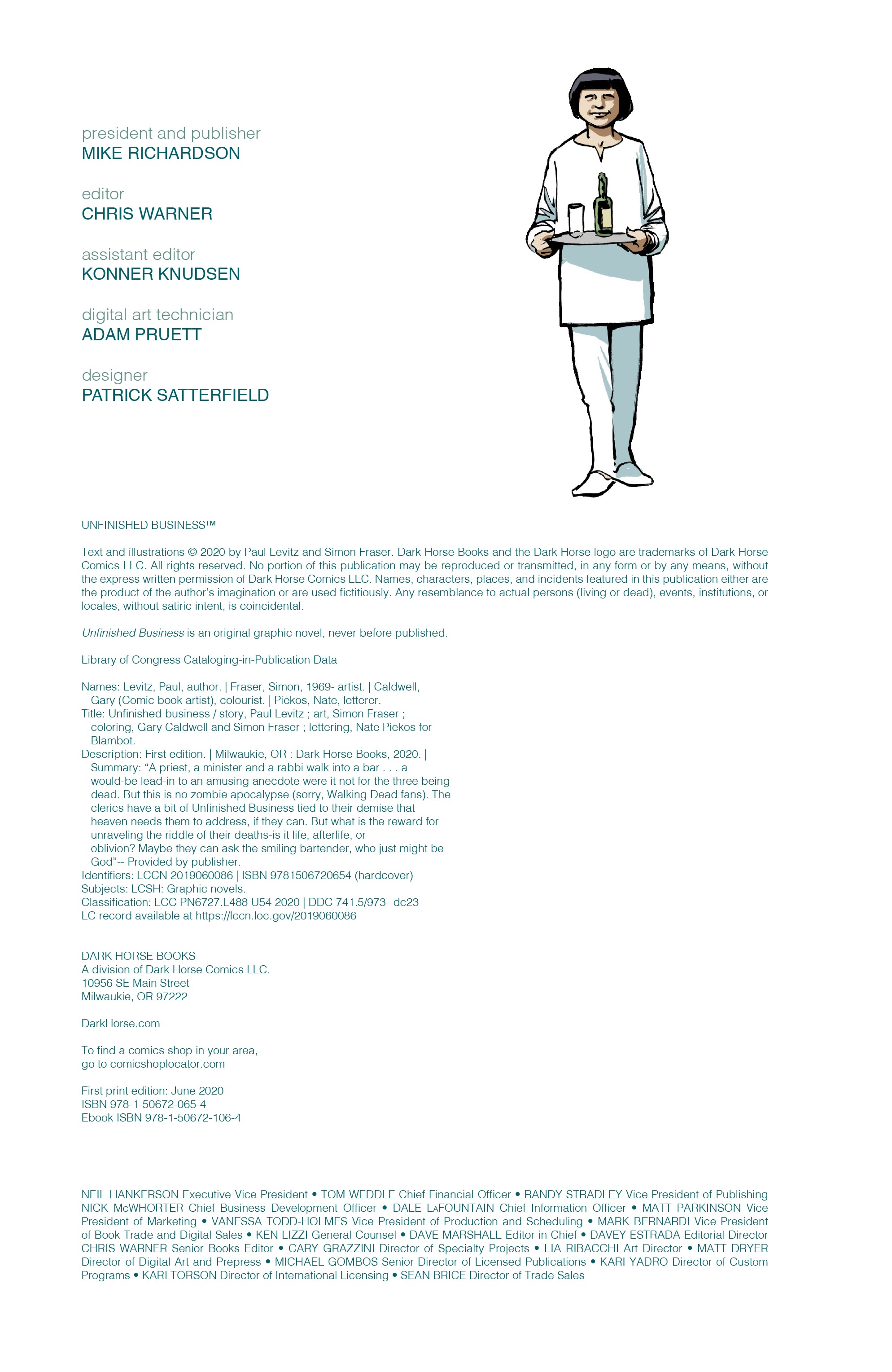 Read online Unfinished Business comic -  Issue # TPB - 4