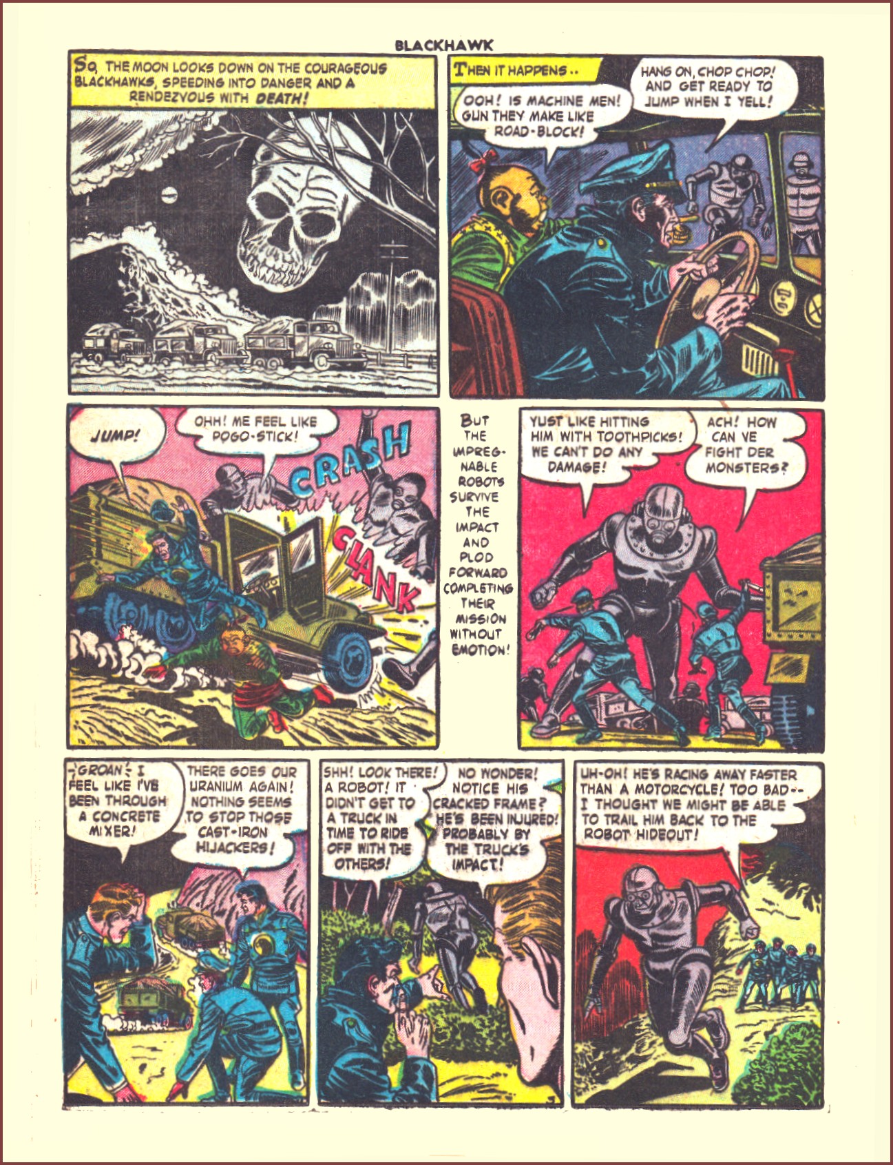 Read online Blackhawk (1957) comic -  Issue #69 - 20