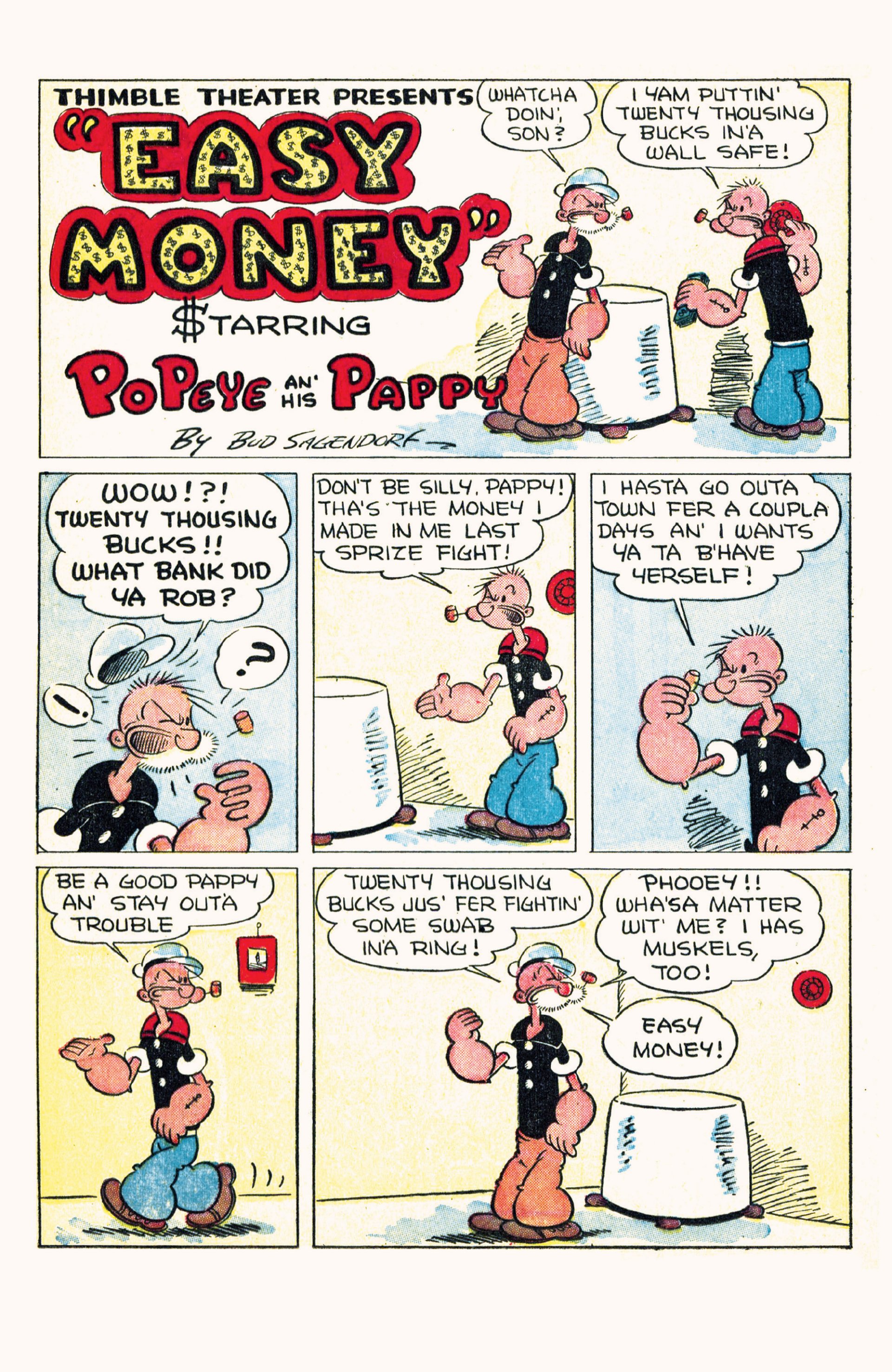 Read online Classic Popeye comic -  Issue #2 - 35