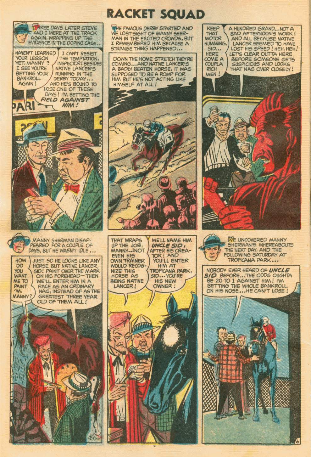Read online Racket Squad in Action comic -  Issue #11 - 14