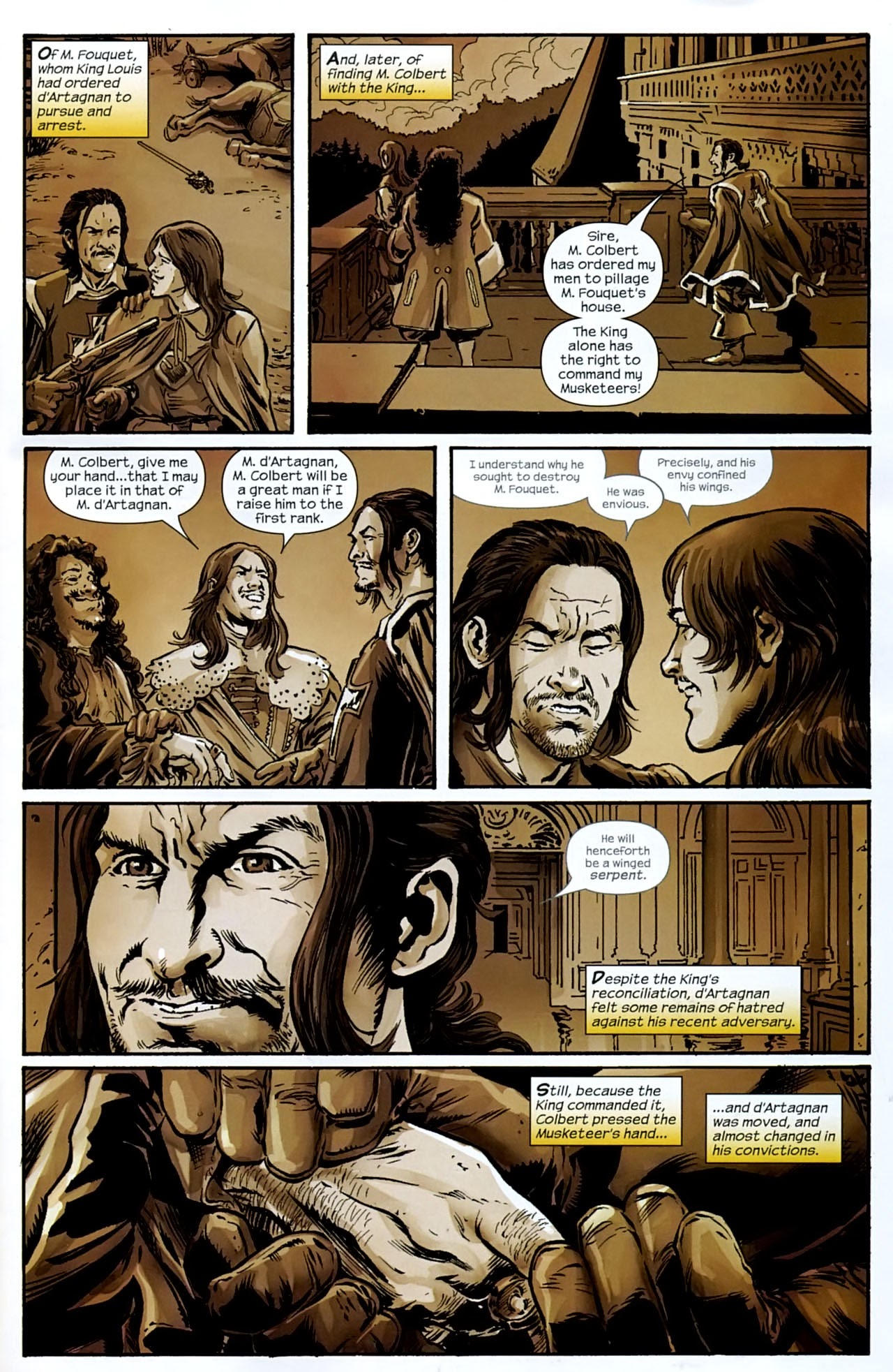 Read online The Man in the Iron Mask comic -  Issue #5 - 4