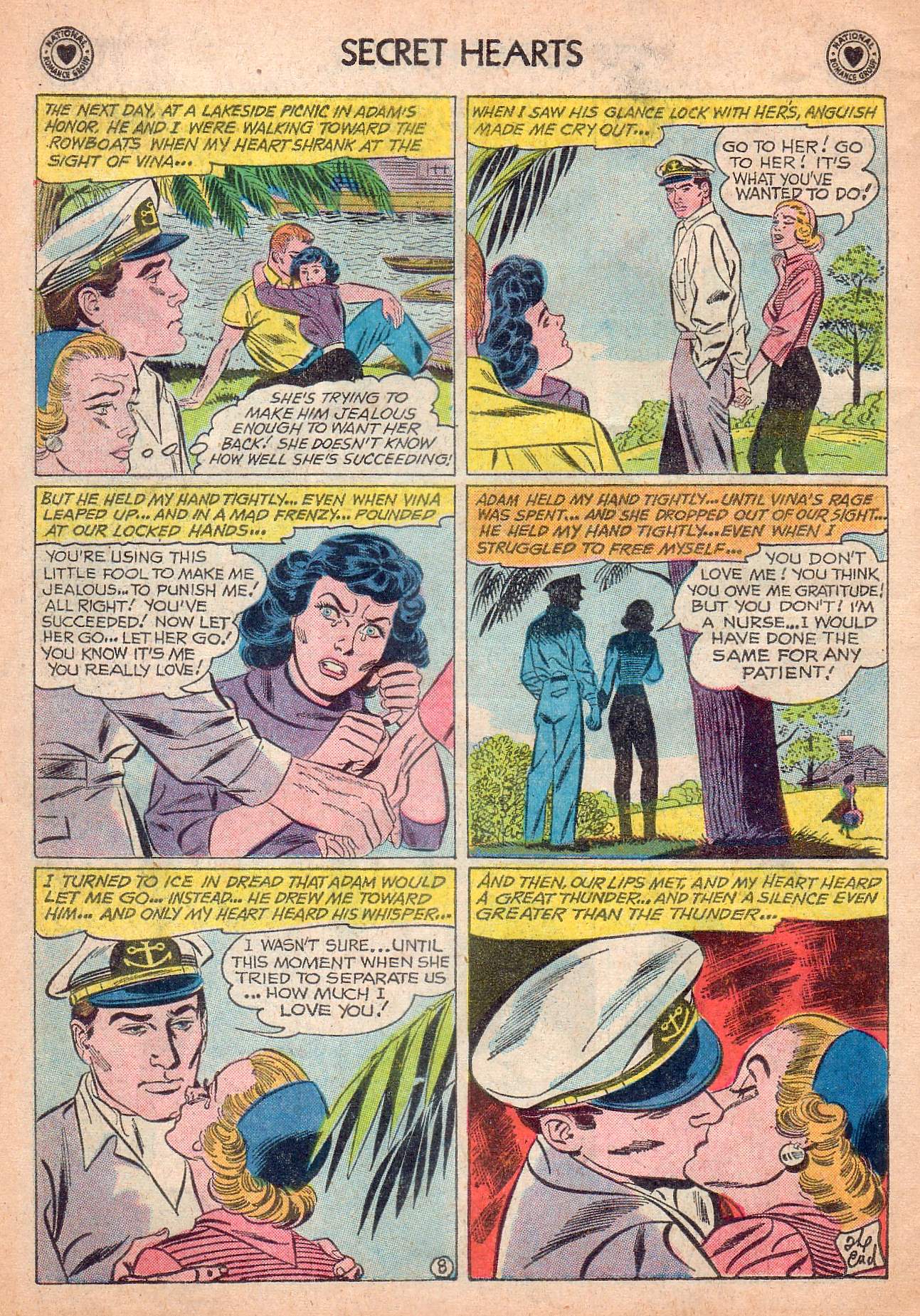 Read online Secret Hearts comic -  Issue #63 - 34