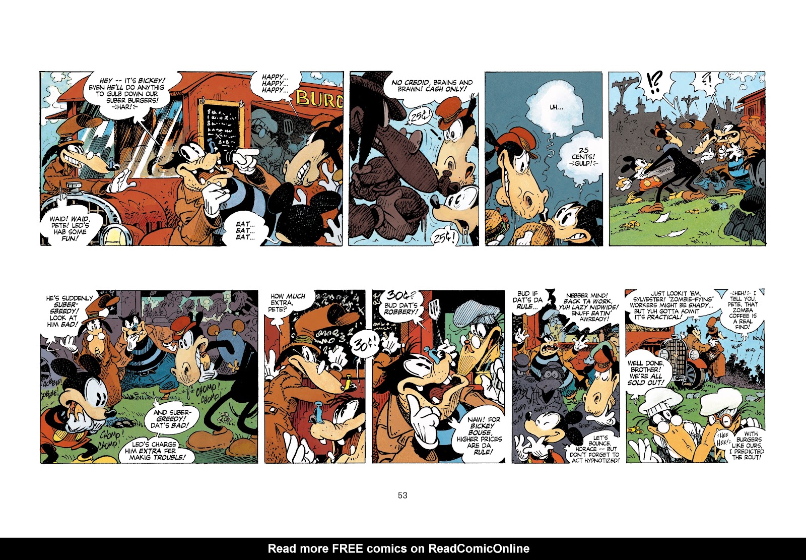 Mickey Mouse: Zombie Coffee issue TPB - Page 54