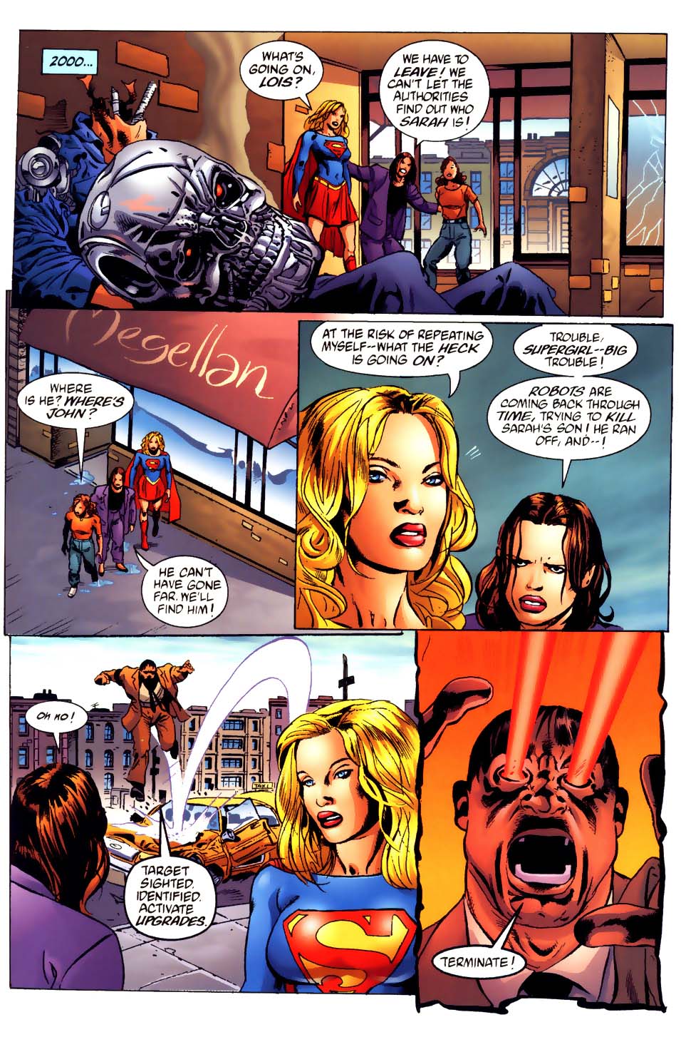 Read online Superman vs. The Terminator: Death to the Future comic -  Issue #2 - 20
