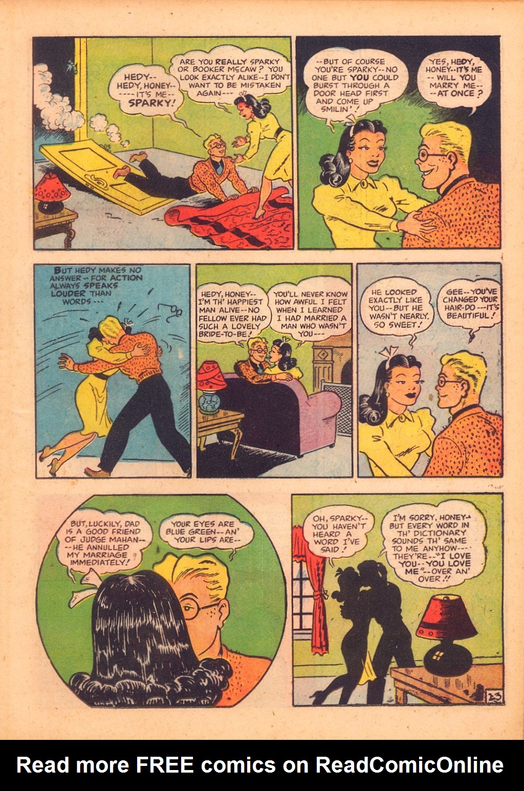 Read online Sparky Watts comic -  Issue #3 - 25