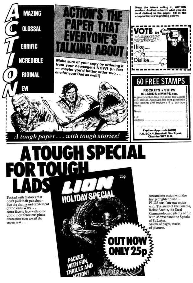 Read online Action (1976) comic -  Issue #17 - 60