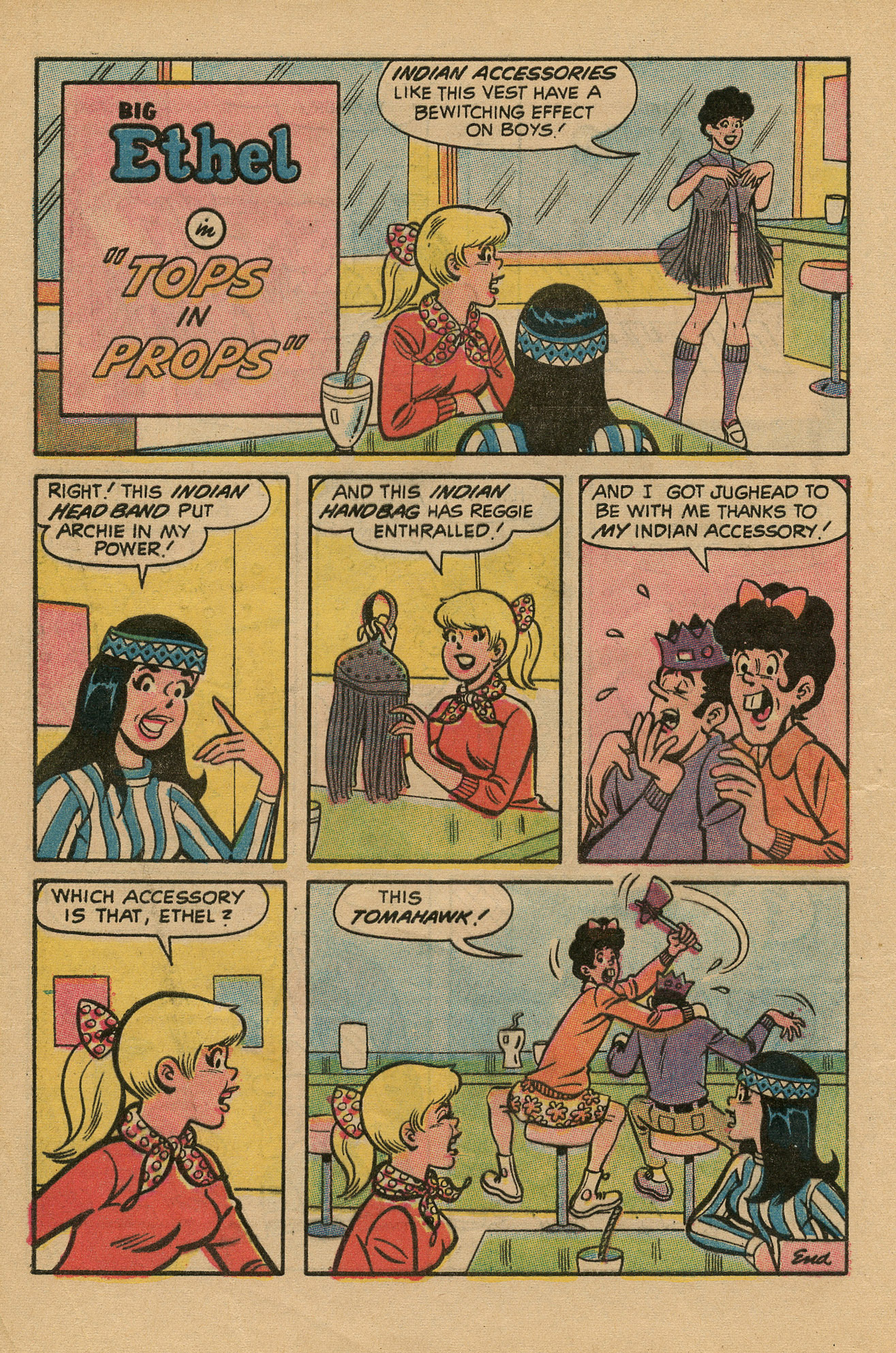 Read online Archie's Joke Book Magazine comic -  Issue #162 - 8