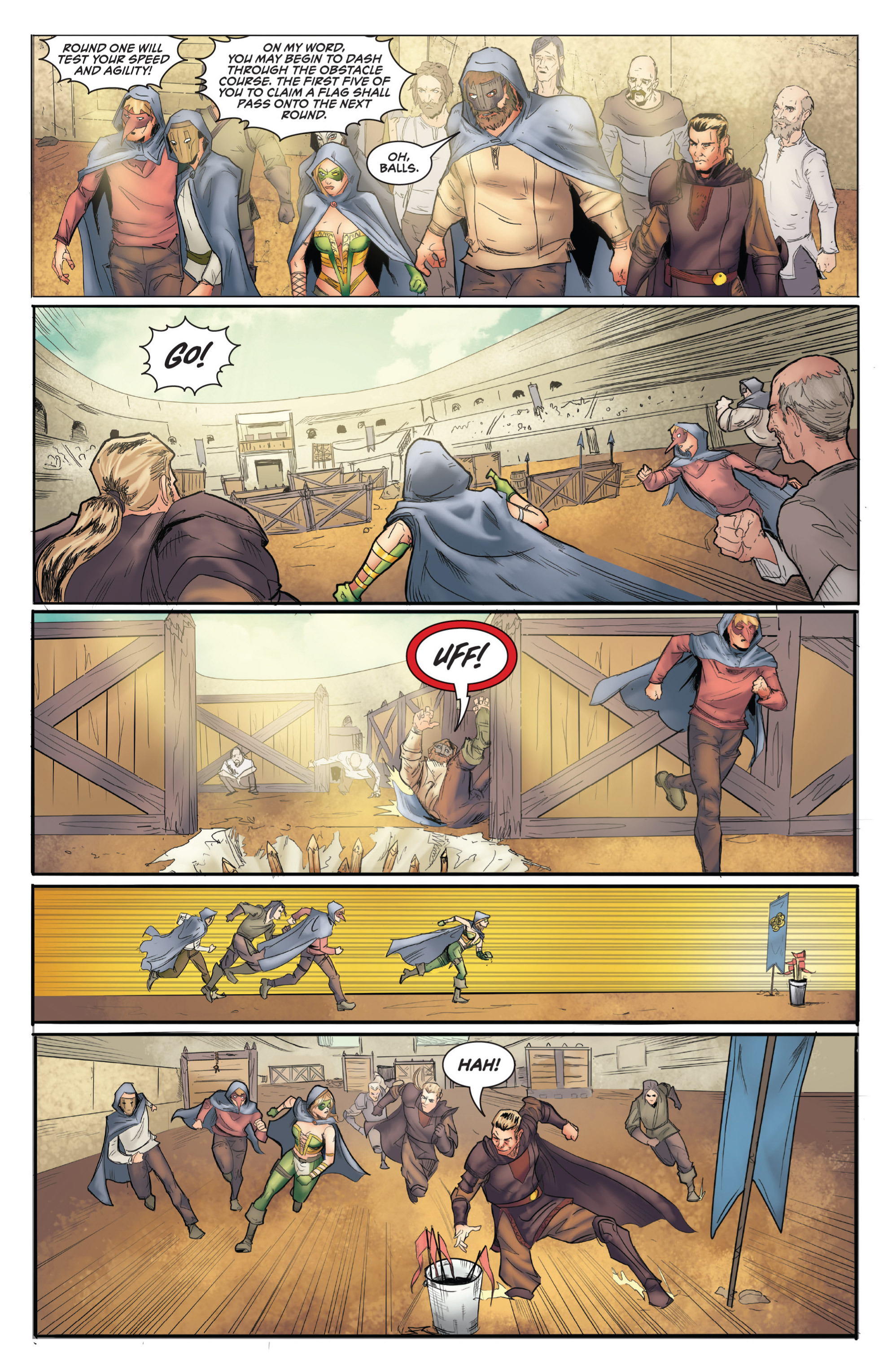 Read online Grimm Fairy Tales presents Robyn Hood (2012) comic -  Issue #4 - 9