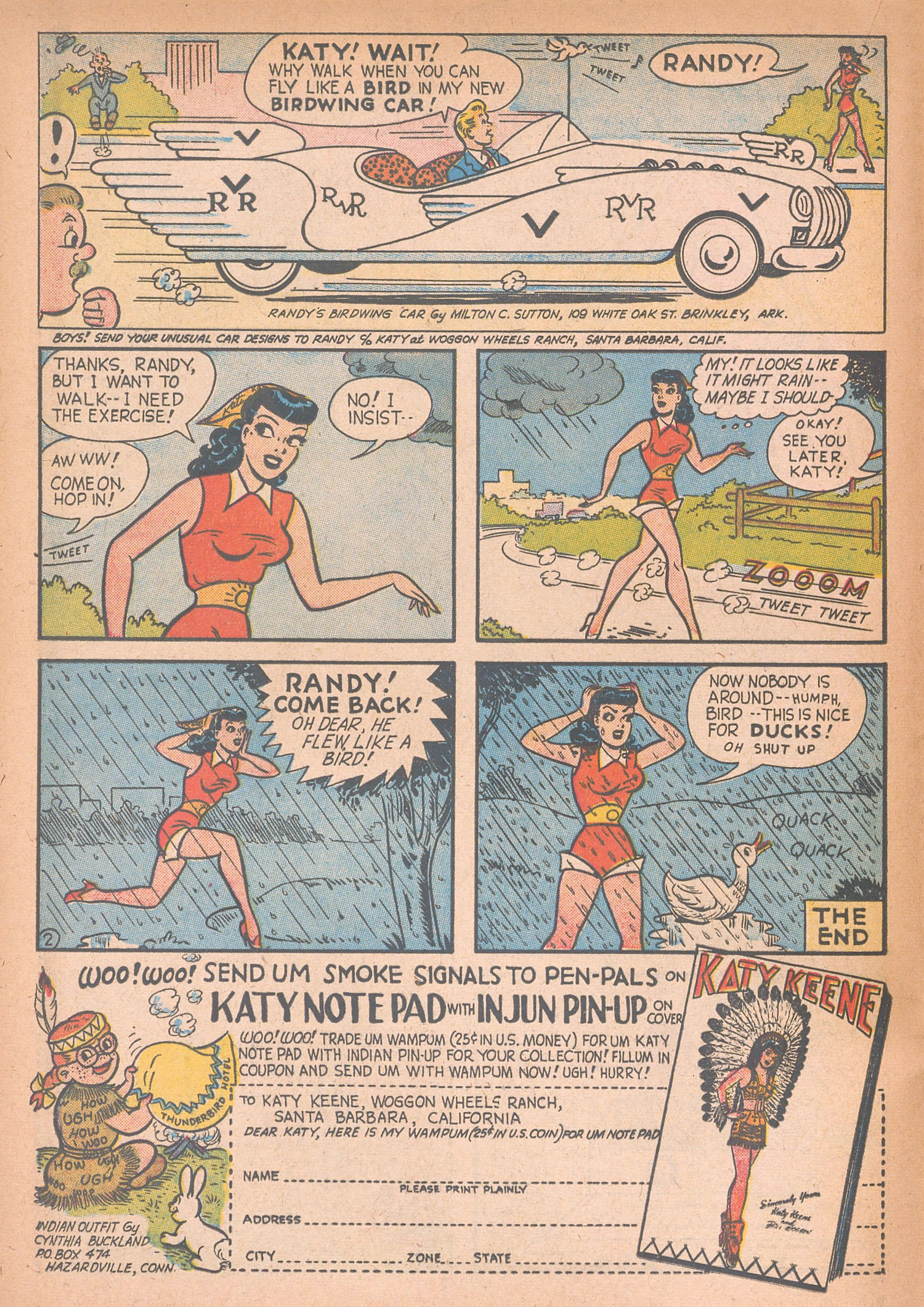 Read online Katy Keene (1949) comic -  Issue #18 - 16